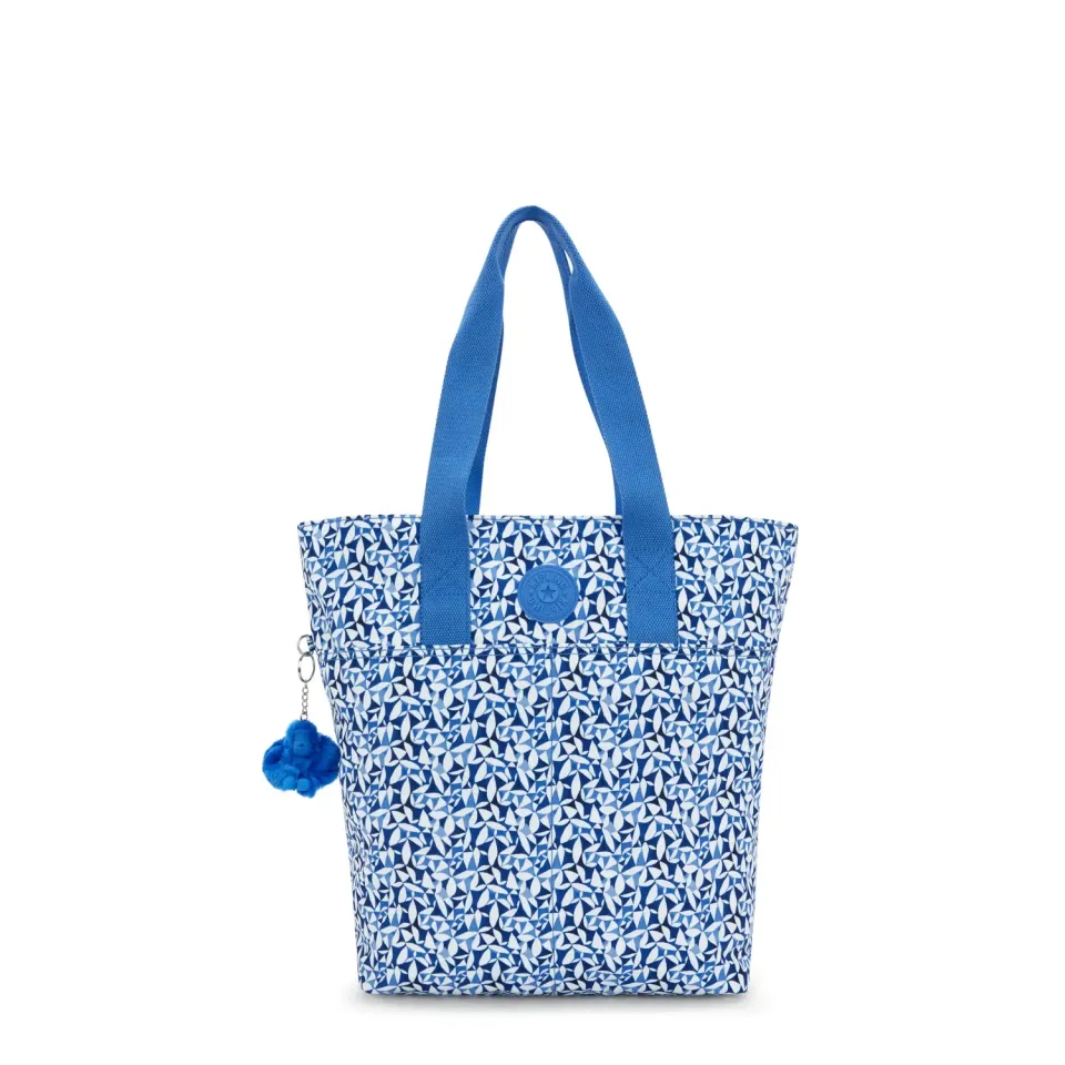Kipling Hanifa schoudertas Groot Crazy Leaves laptopvak