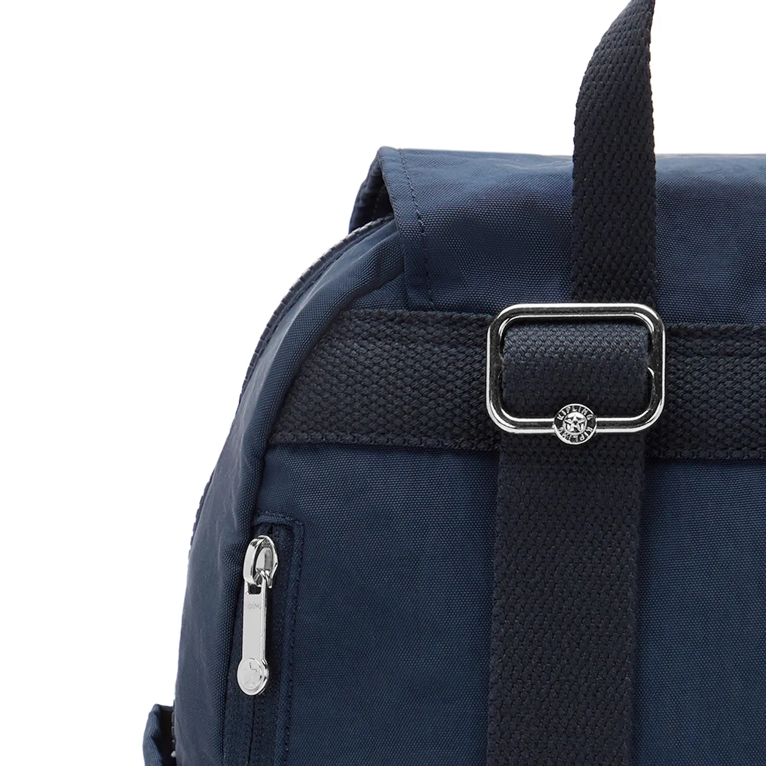 Kipling City Pocket S rugzak Blue Bleu 2 met zijvakken klein