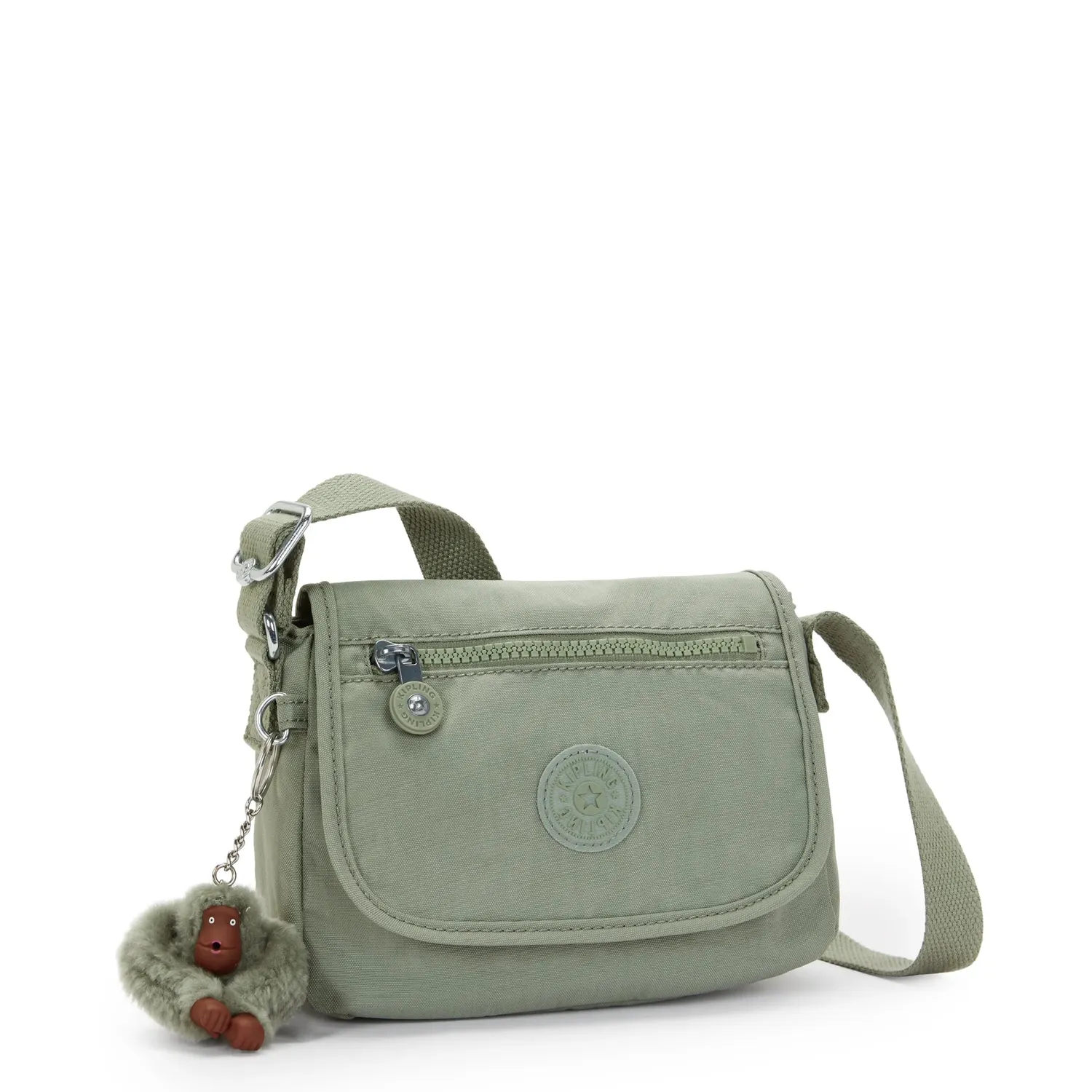 Kipling Sabian U schoudertas Green Tea klein waterafstotend