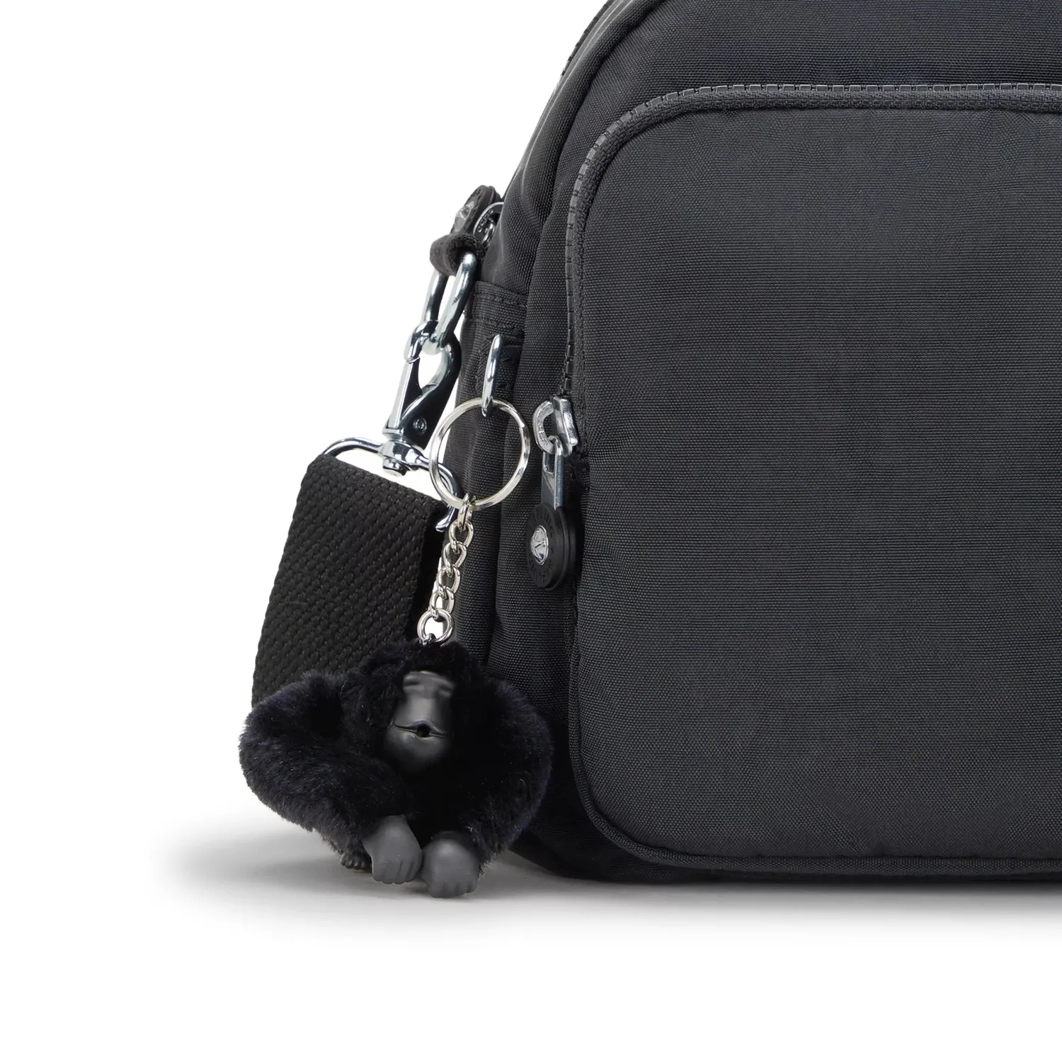 Kipling Cool Defea handtas Medium Black Noir veel vakken