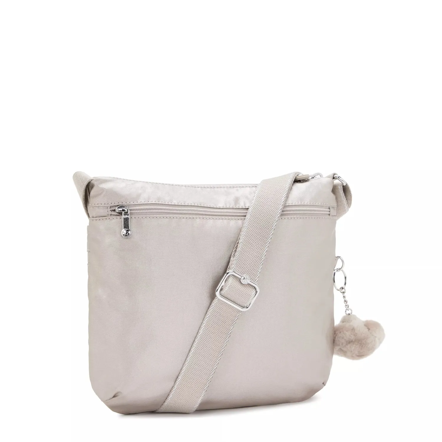 Kipling Arto crossbody tas Metallic Glow Medium glanzend