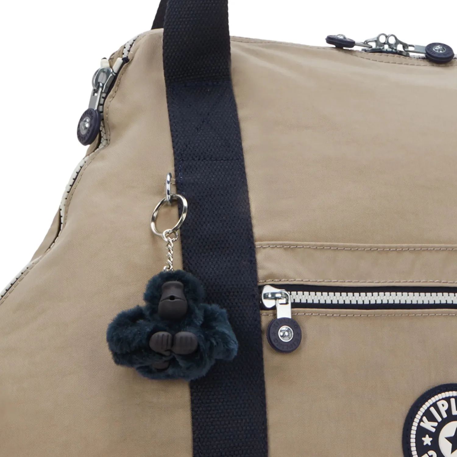Kipling Art M draagtas Soft Taupe Combo waterafstotend
