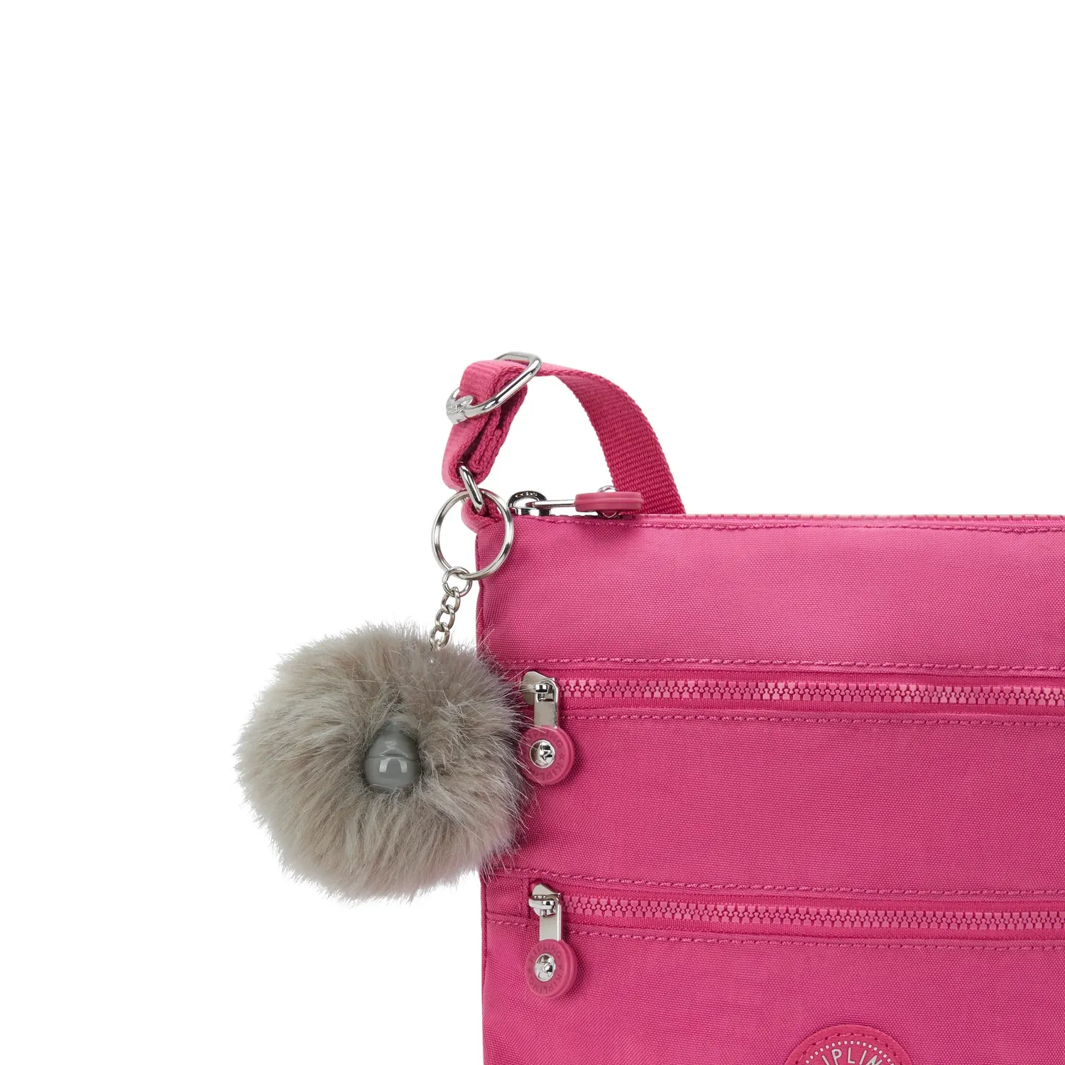 Kipling Keiko crossbody Escape Fuchsia GG klein licht