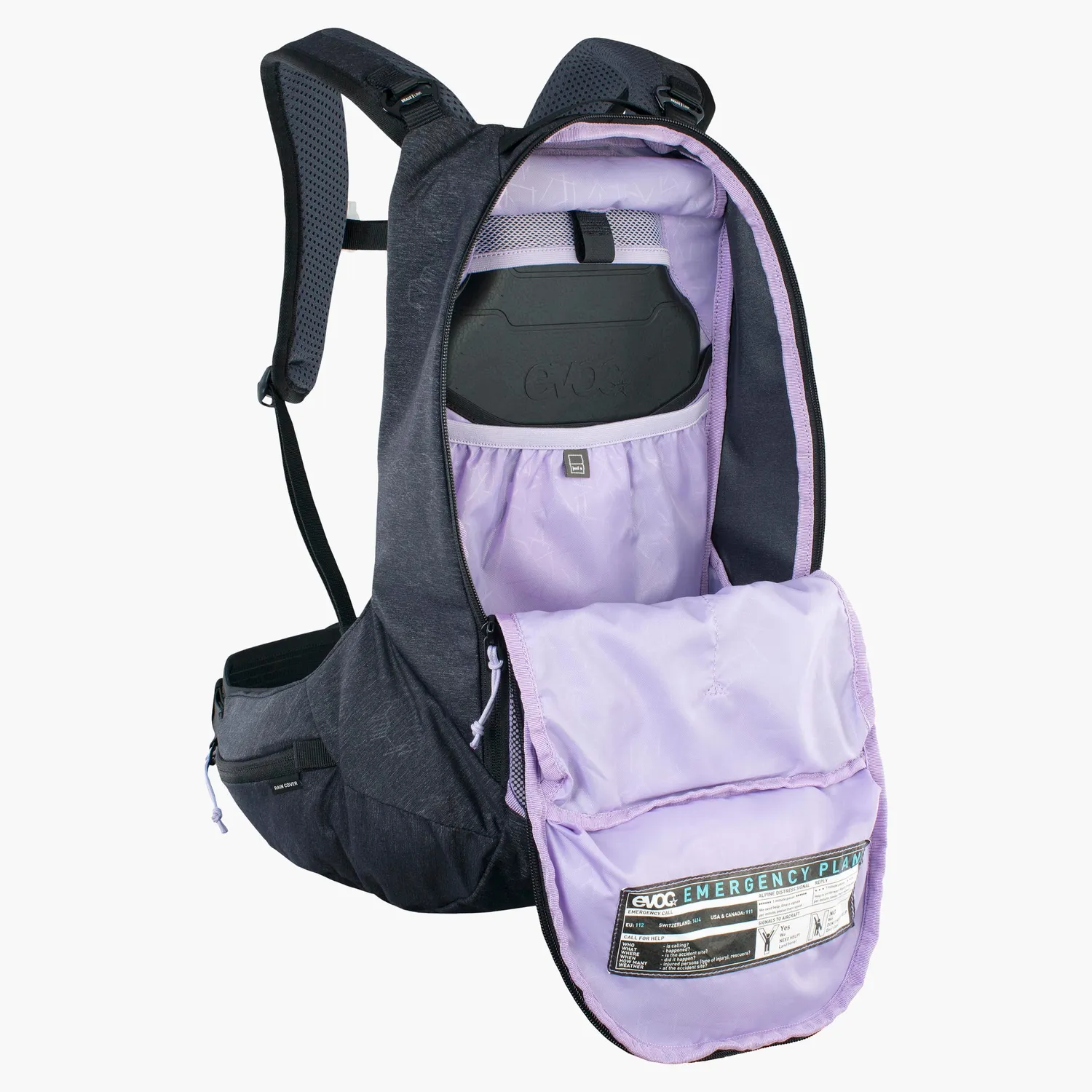 Evoc Trail Pro SF 12 rugzak XS multicolour met protector