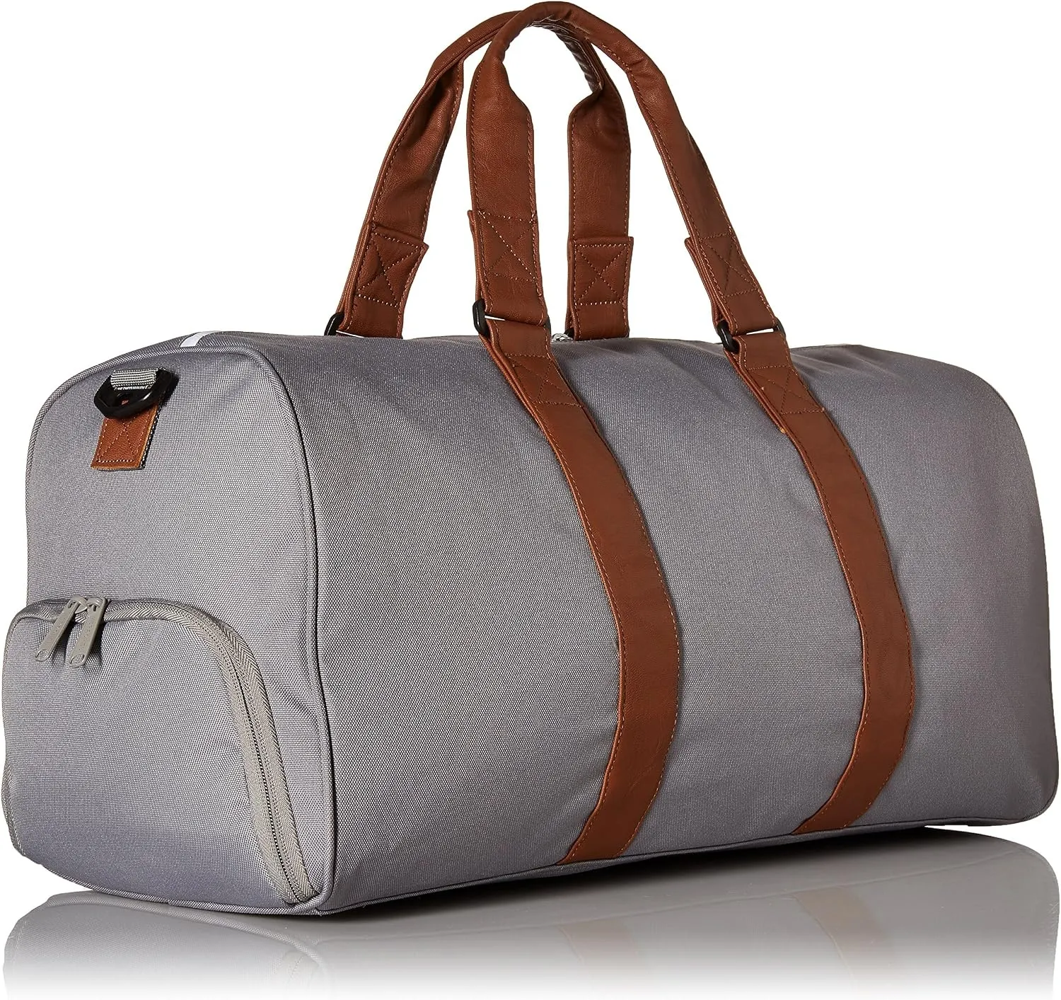 Herschel Novel reistas 42,5L Raven Crosshatch grijs canvas