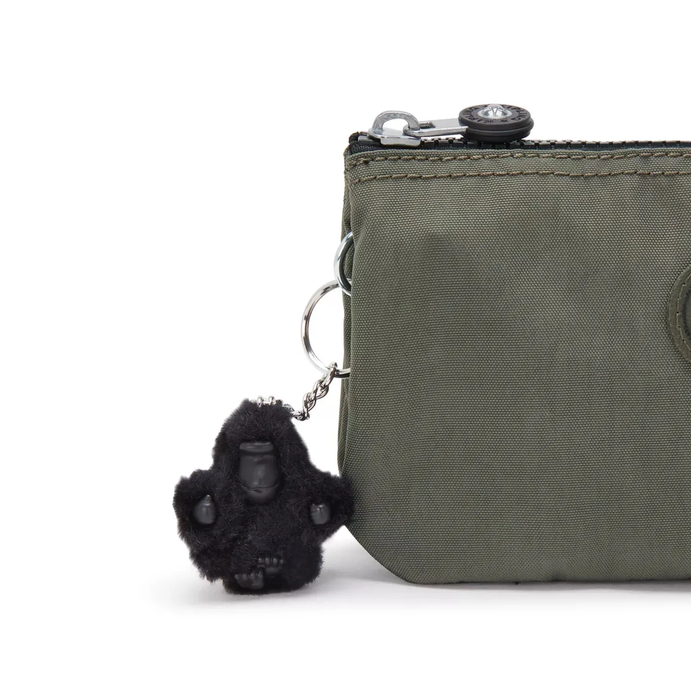 Kipling Creativity L pouch Green Moss groot waterafstotend