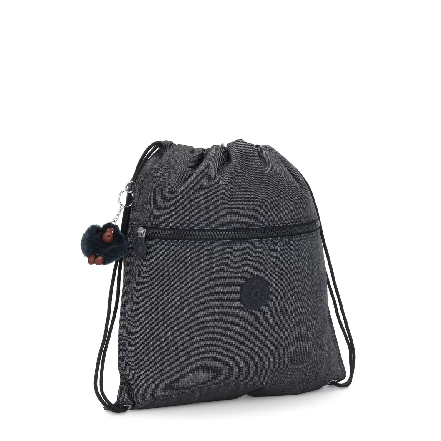 Kipling Supertaboo gymtas Marine Navy Medium waterafstotend