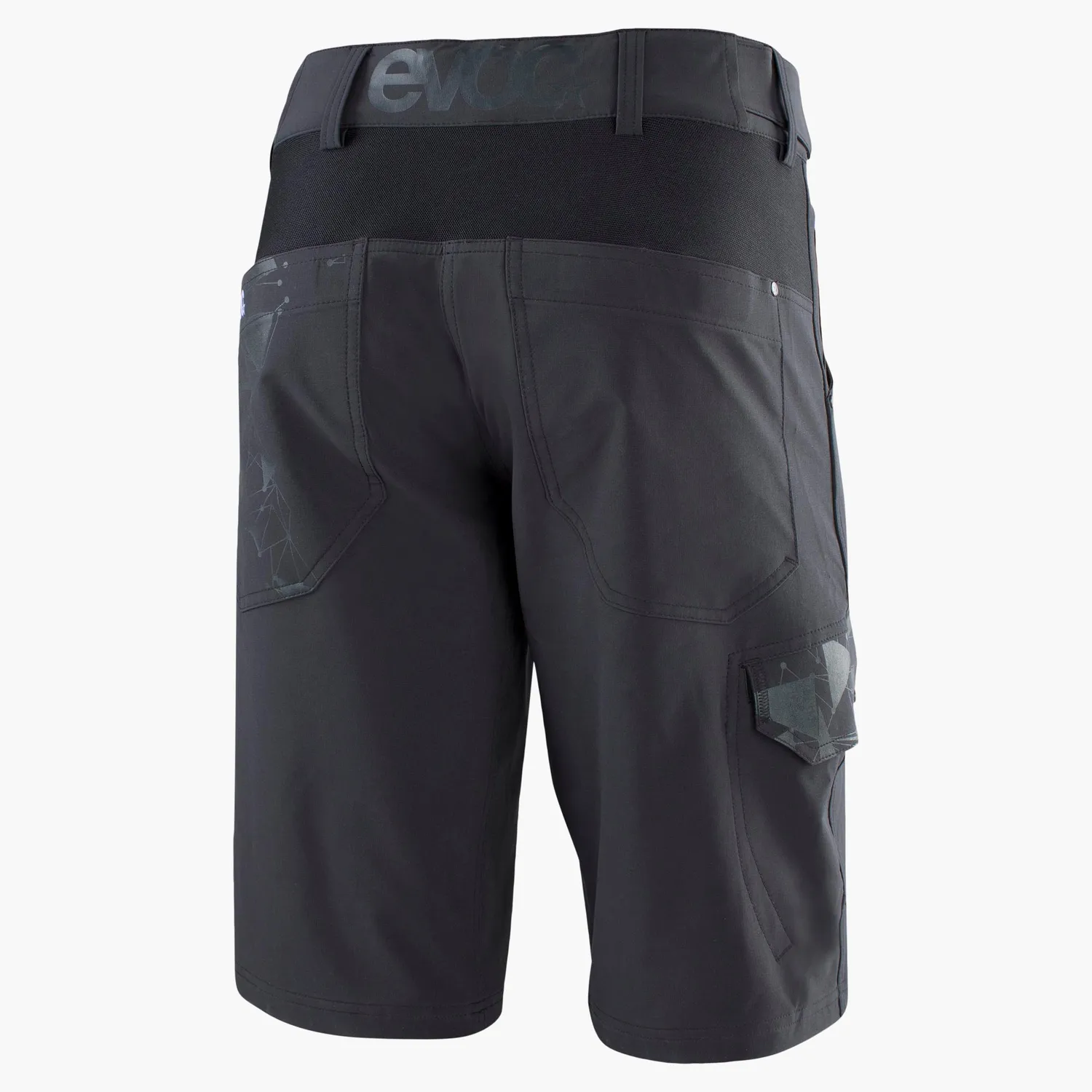Evoc Bike Shorts Women fietsbroek carbon grey paars