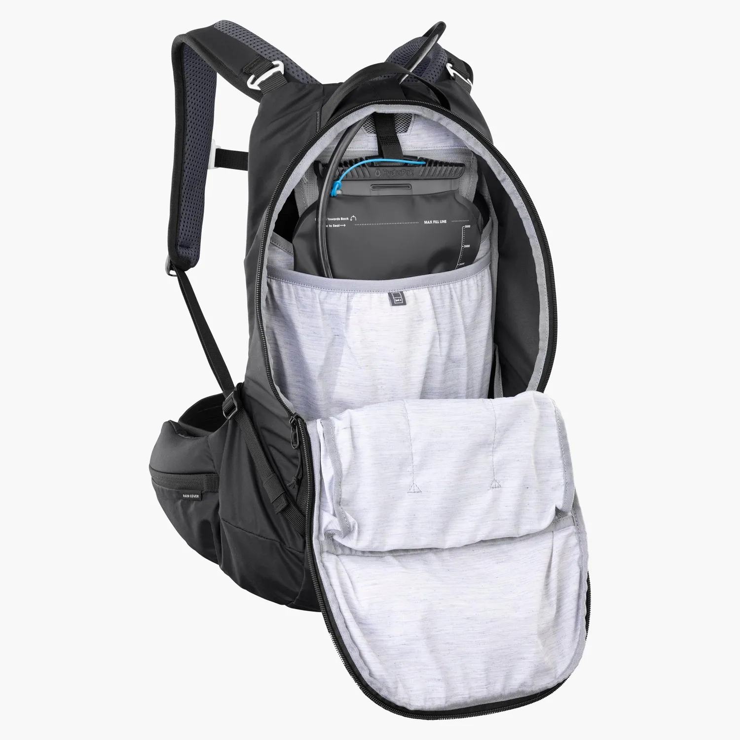Evoc Trail Pro Blackline 16 rugzak zwart protector