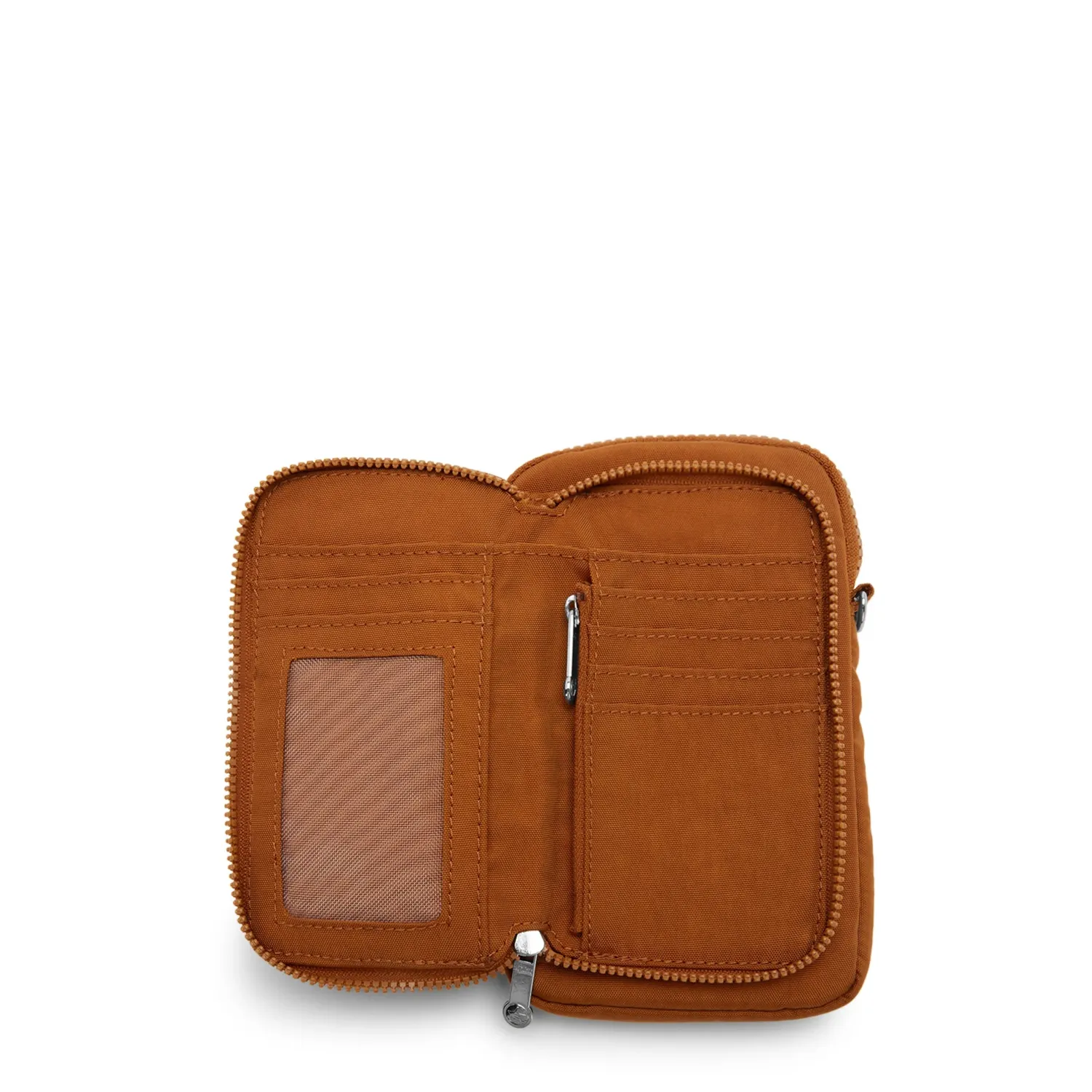 Kipling Telmo portemonnee Stylish Mokka klein met riem