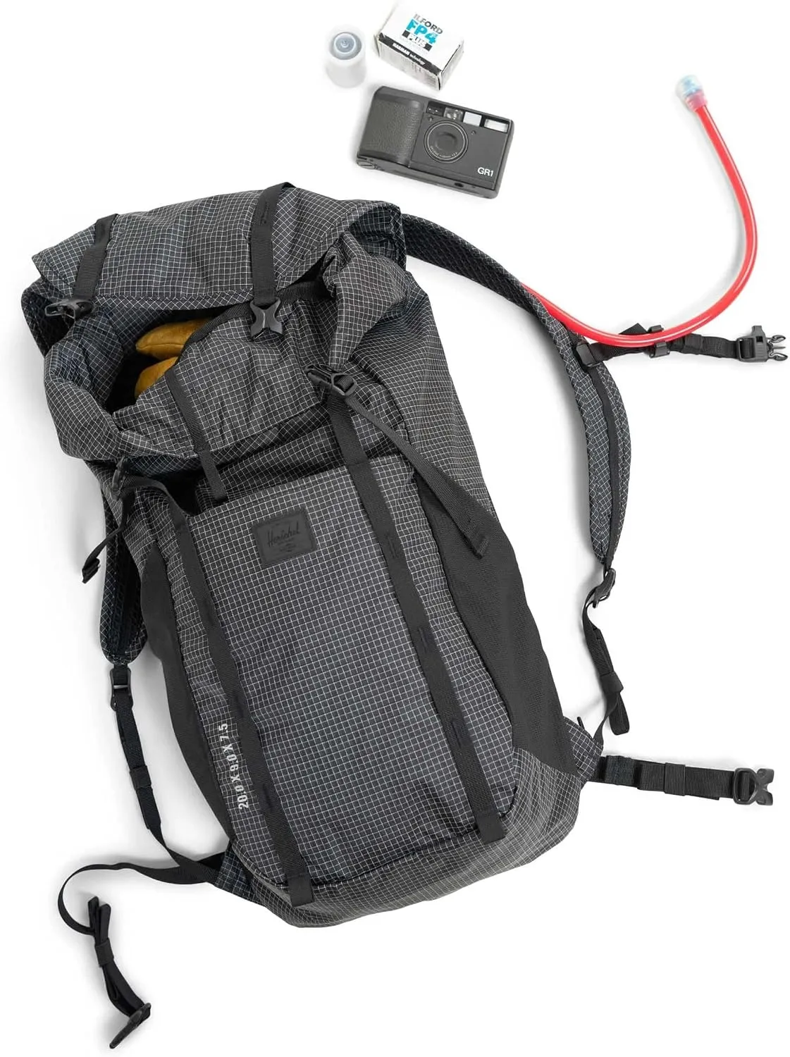 Herschel Supply Ultralight Standard 22L Rugzak Heron Black Lichtgewicht