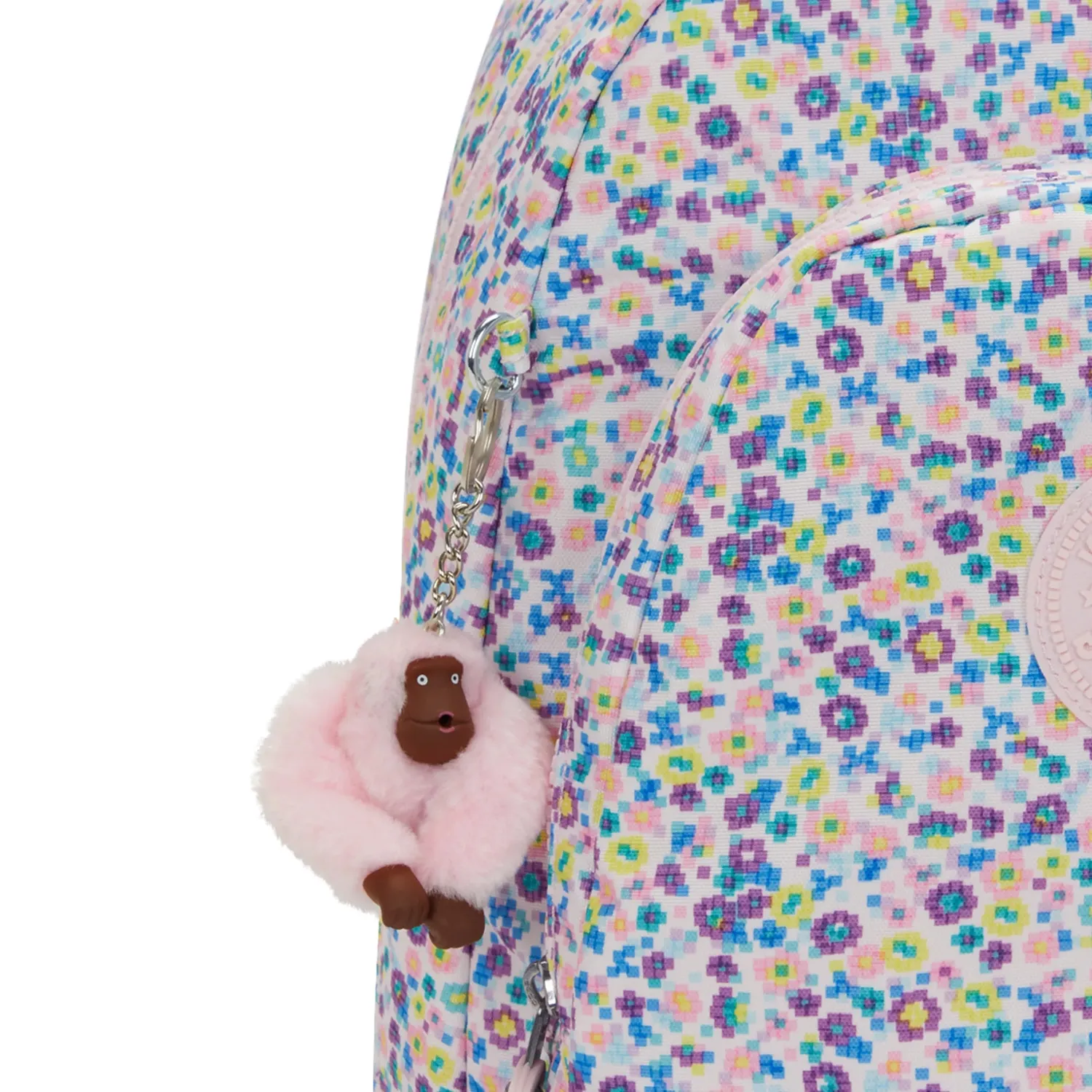 Kipling Class Room rugzak Groot Digi Flower Print laptopvak
