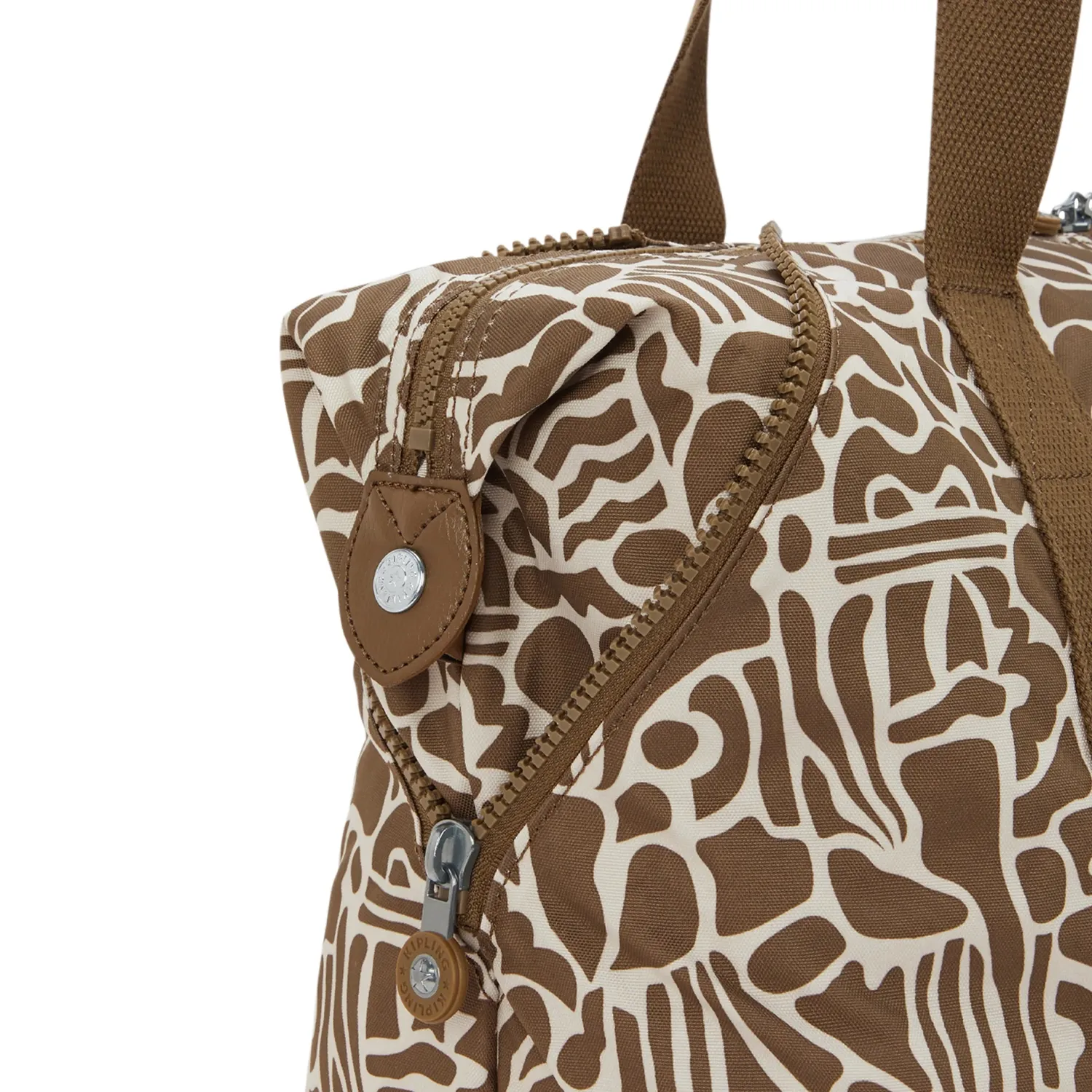 Kipling Art M shopper Cocktail Khaki groot trolleyhuls