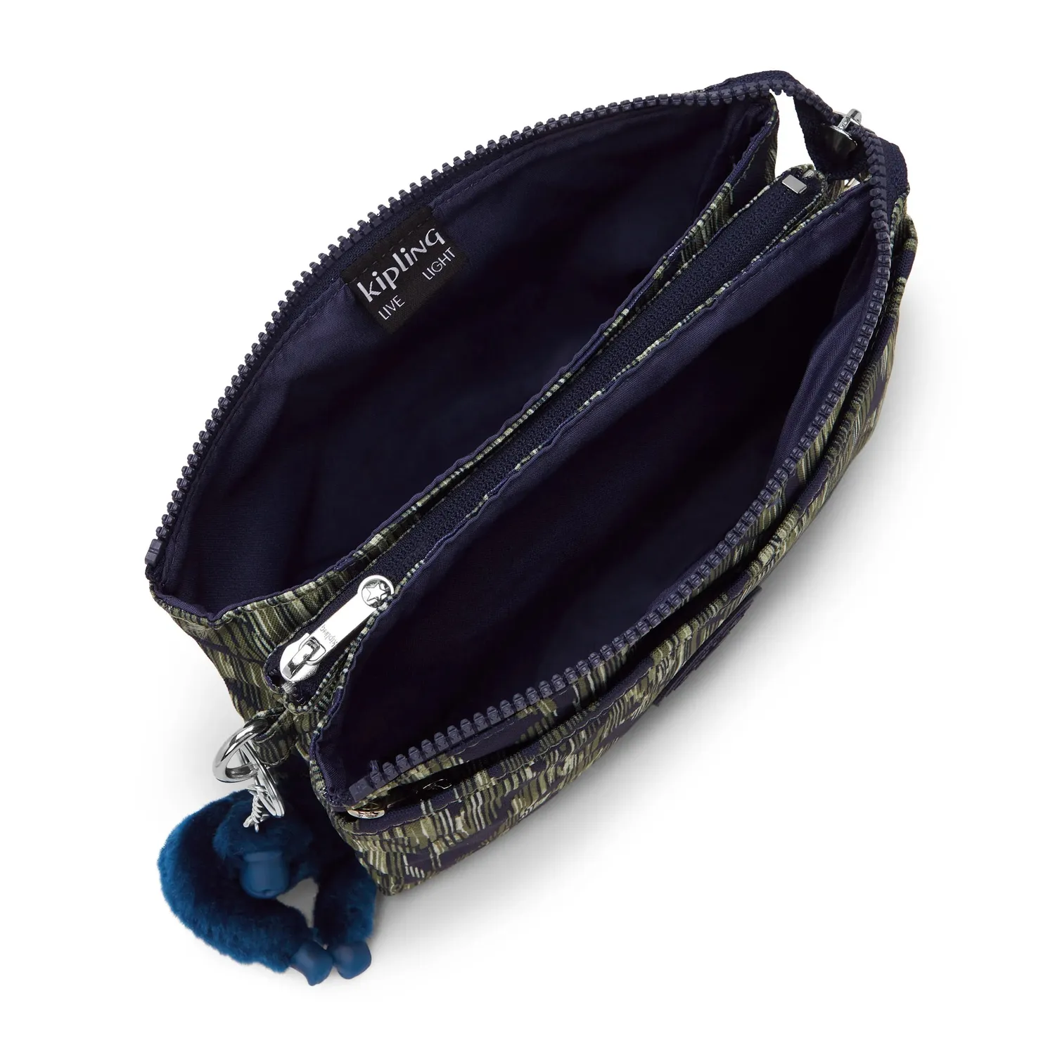 Kipling Riri crossbodytas Klein Striped Grasses waterafstotend