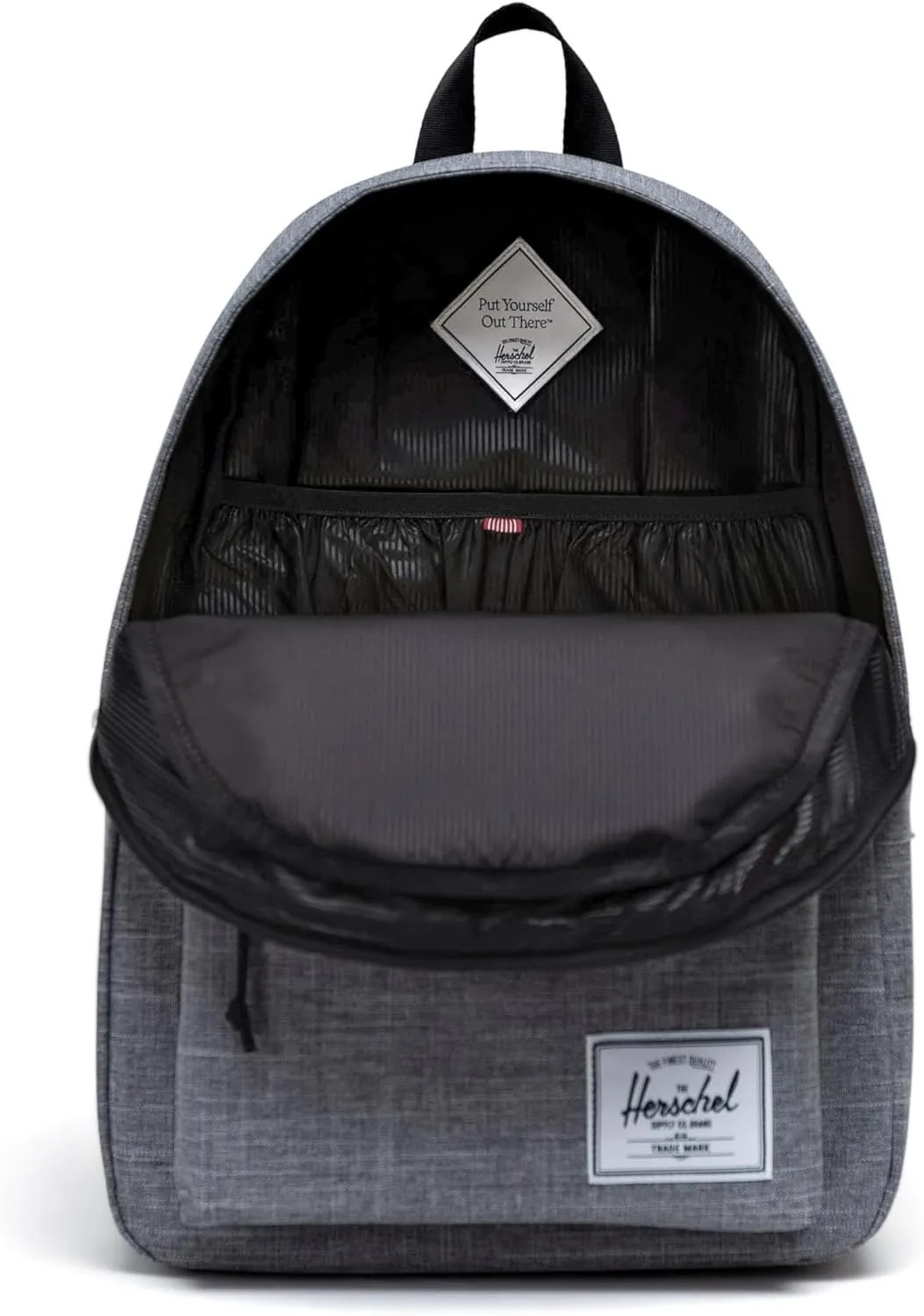 Herschel Supply Classic rugzak 20L Raven Crosshatch