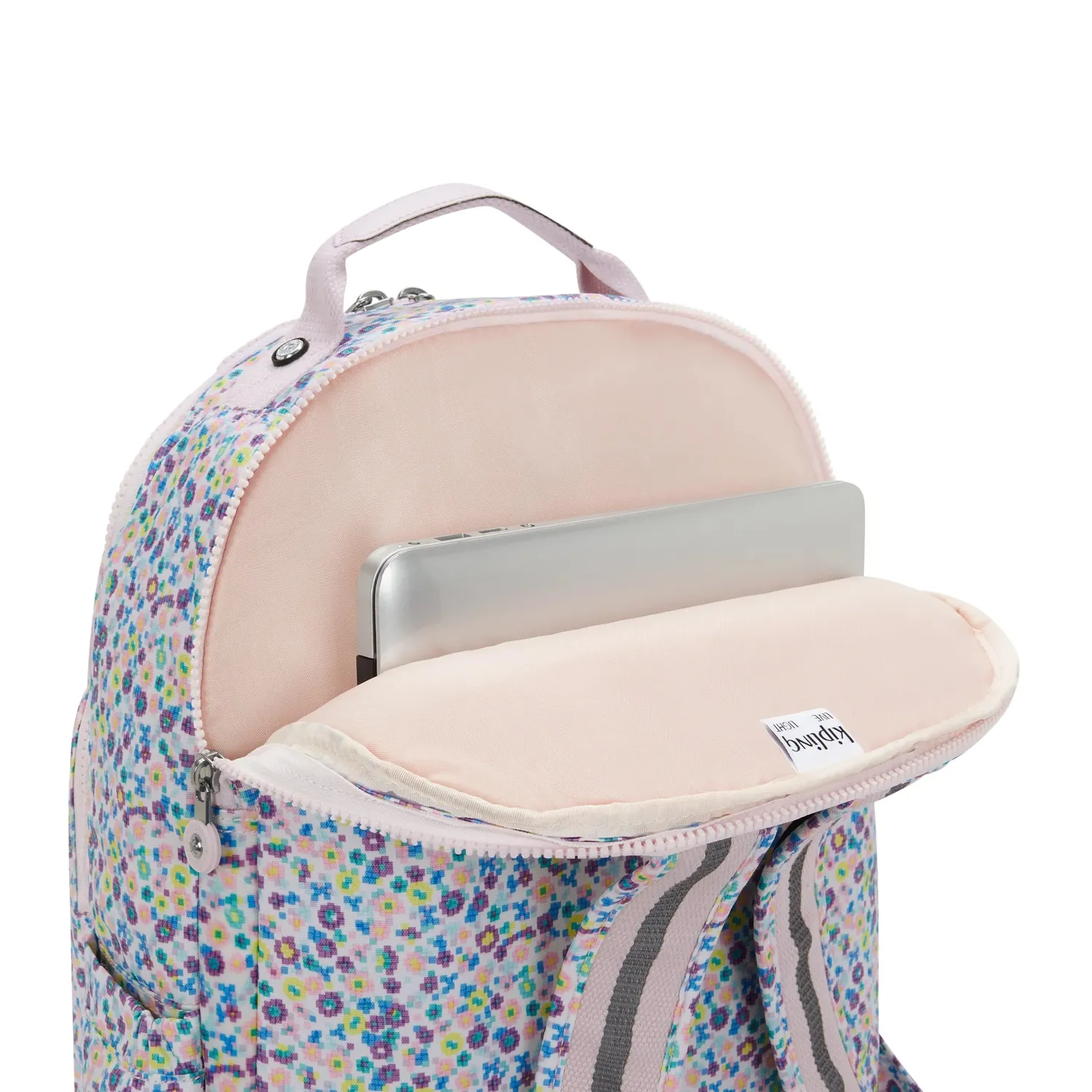Kipling Seoul Lap rugzak Digi Flower Groot 15 inch