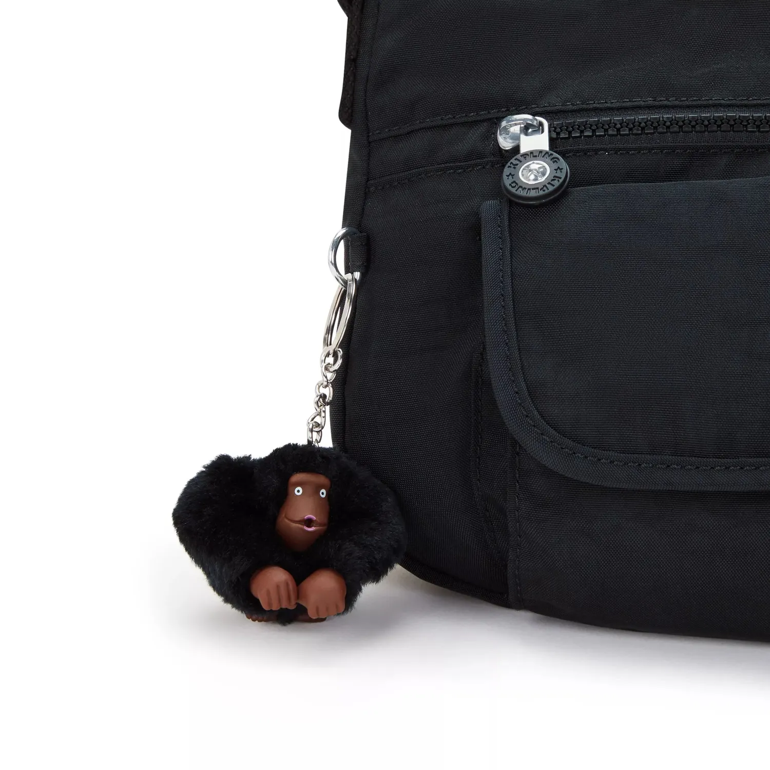 Kipling Syro U crossbodytas Medium Black Tonal zwart
