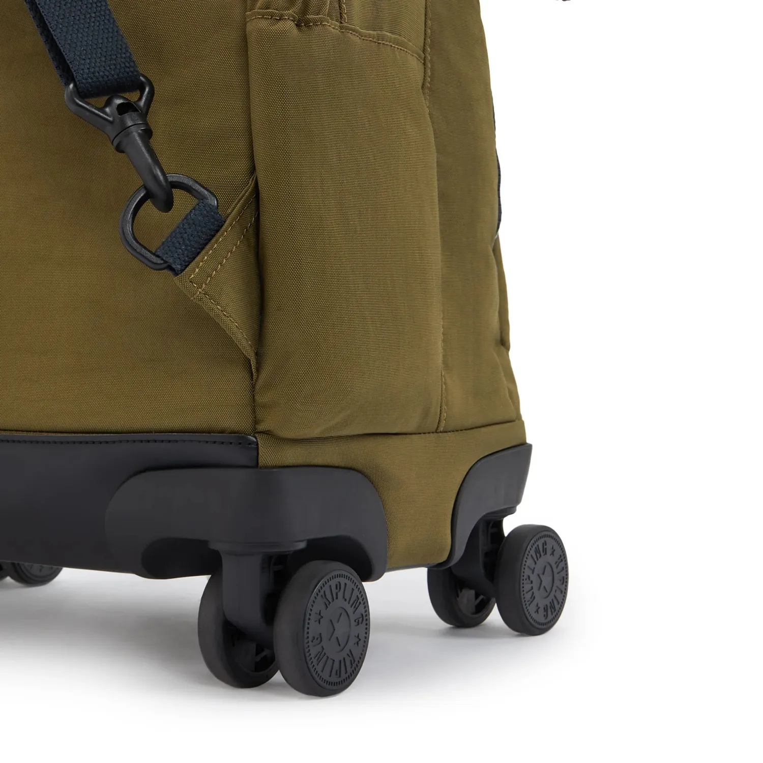 Kipling New Zea rugzak Treasure Green groot met wielen