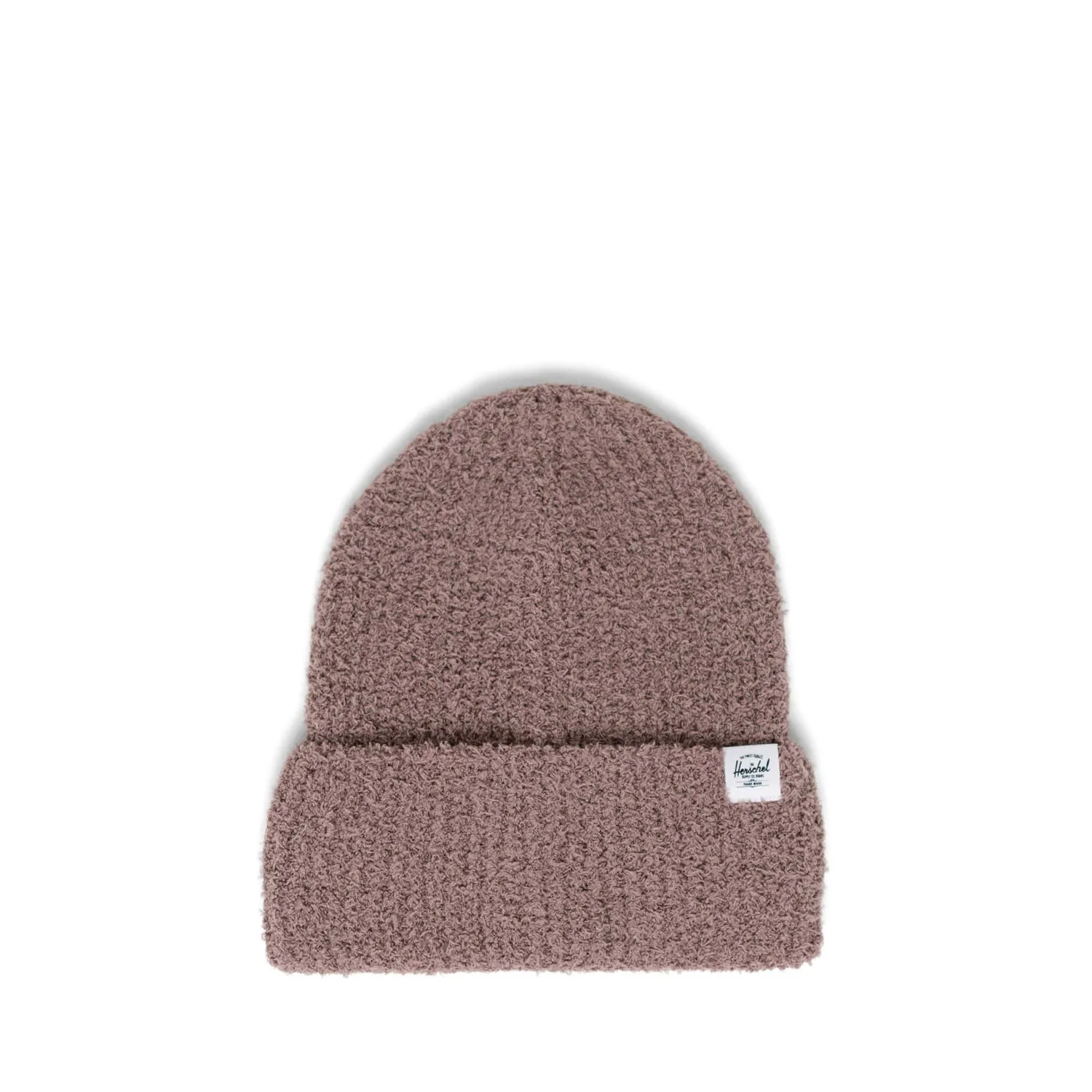 Herschel Boucle muts Dark Taupe warm