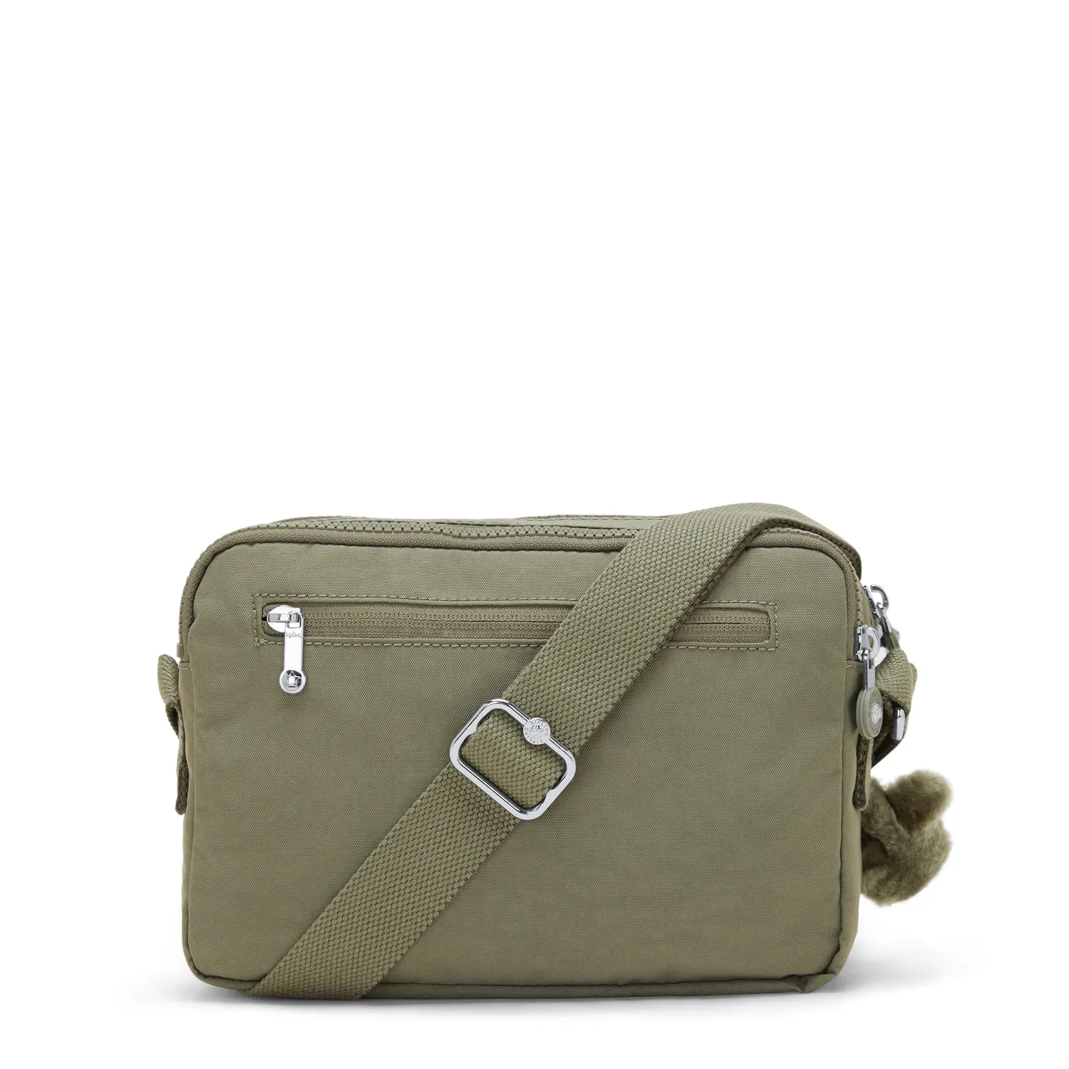 Kipling Abanu M schoudertas Medium Almost Sage verstelbaar