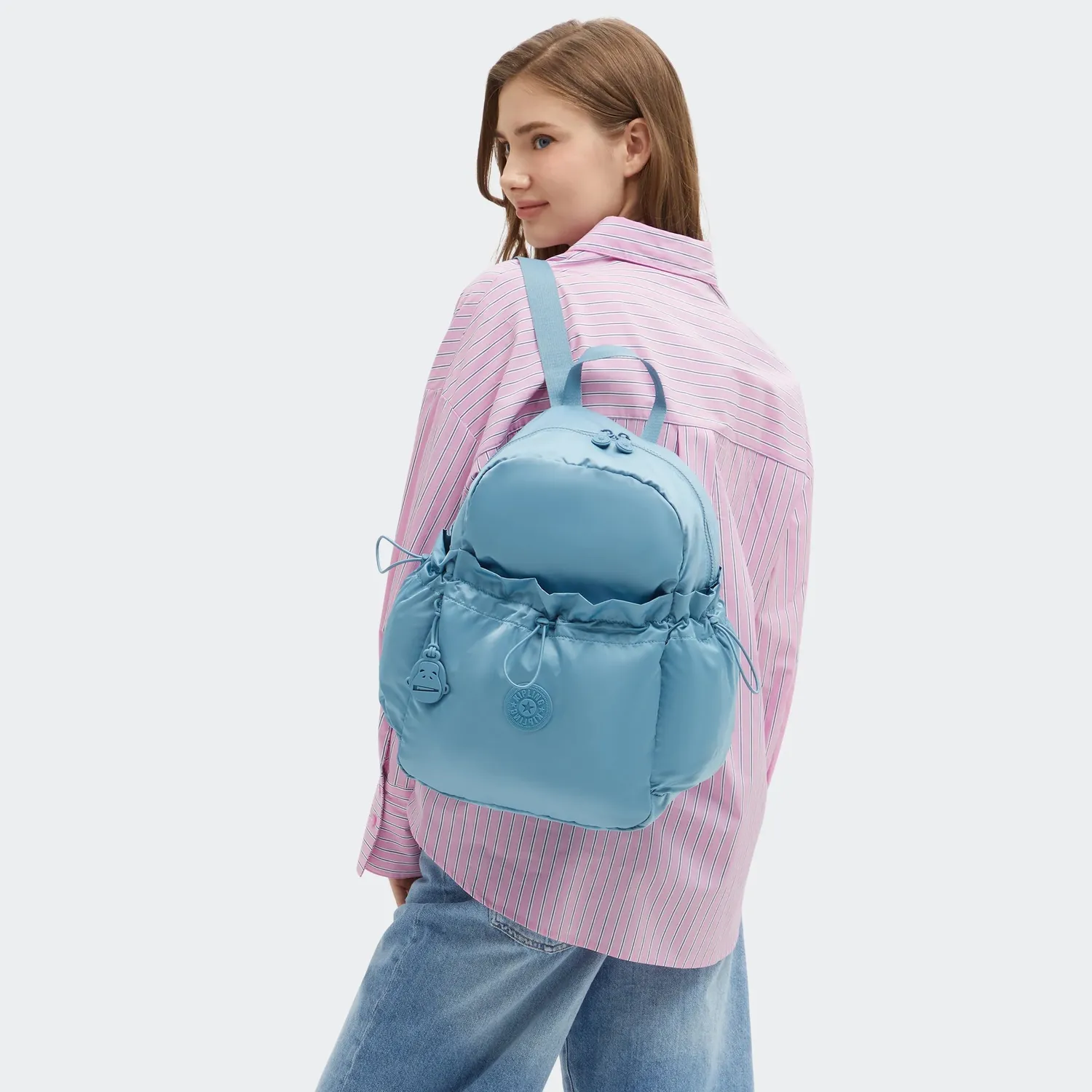 Kipling Amita rugzak Sounds Blue medium A4