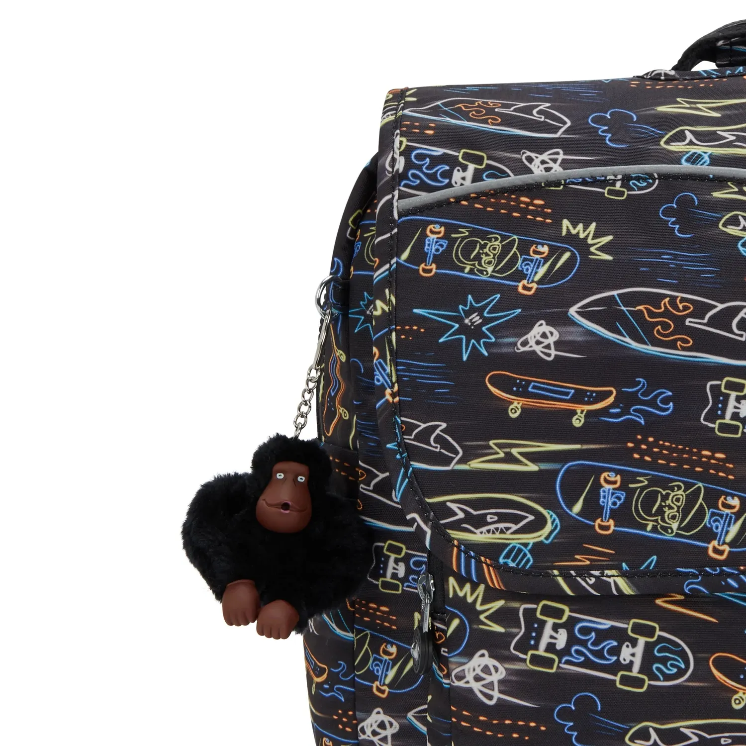 Kipling Codie L schoolrugzak Neon Skate groot A4