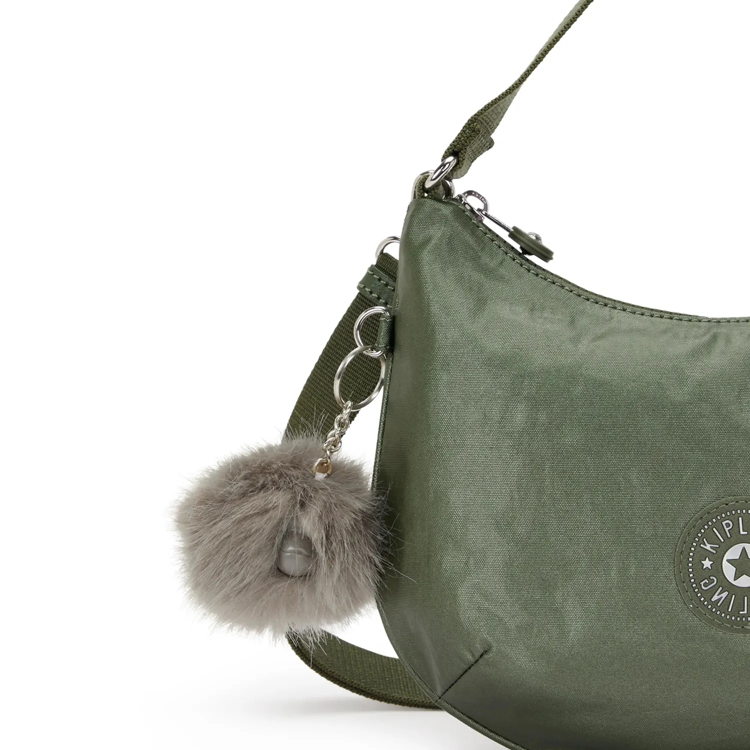 Kipling Amani schoudertas Klein Connect Green minimalistisch