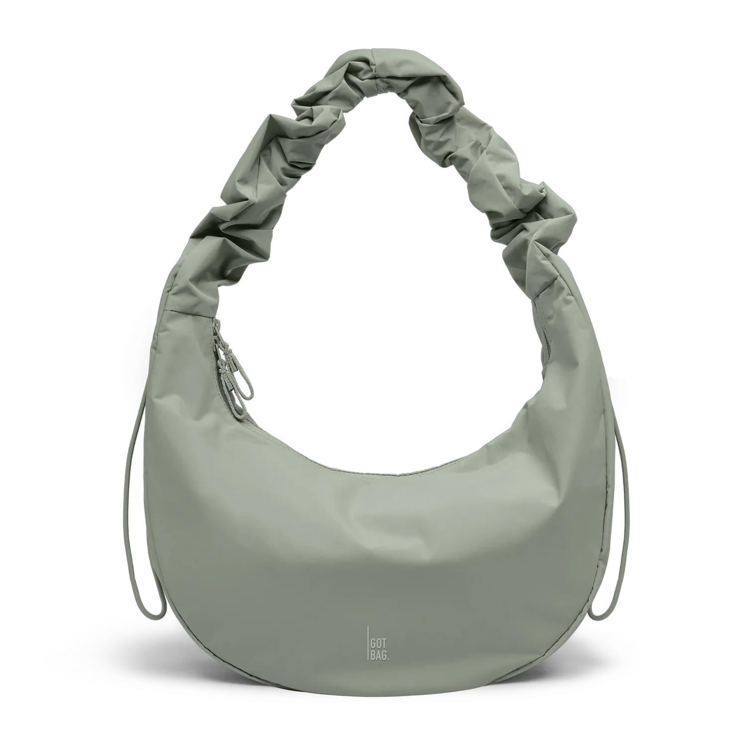 Got Bag Moon Bag Ruffle tas black monochrome gerecycled