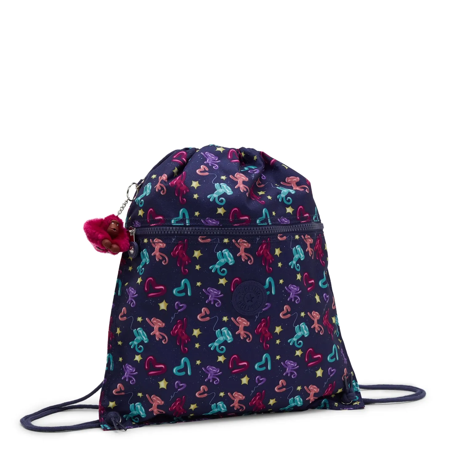 Kipling Supertaboo rugzak Balloon Monkey medium waterafstotend