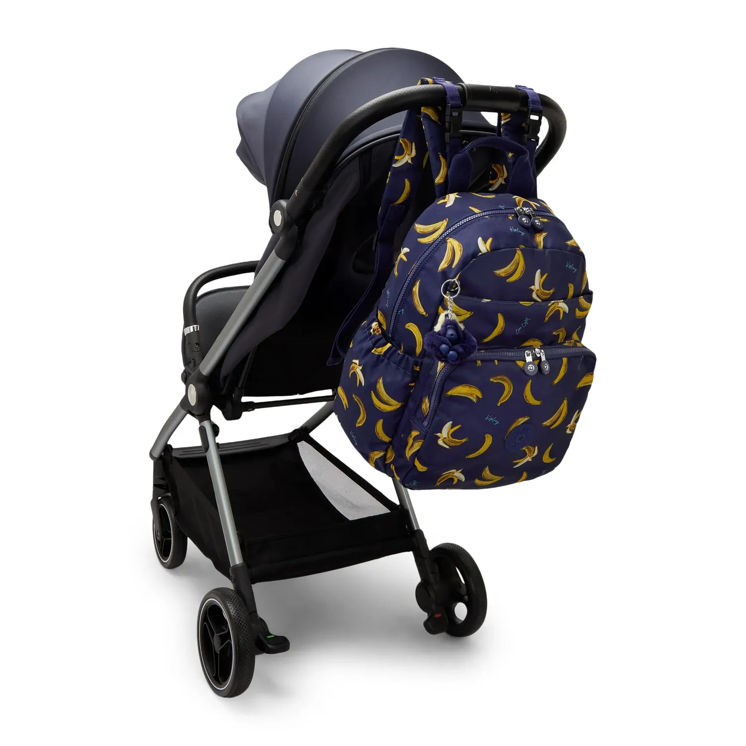Kipling Maisie babyrugzak Baby Banana Print medium
