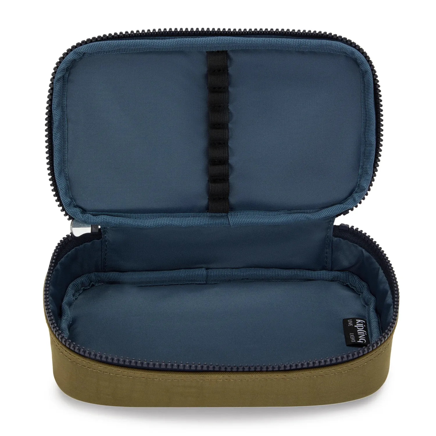 Kipling 50 Pens etui Medium Treasure Green waterafstotend
