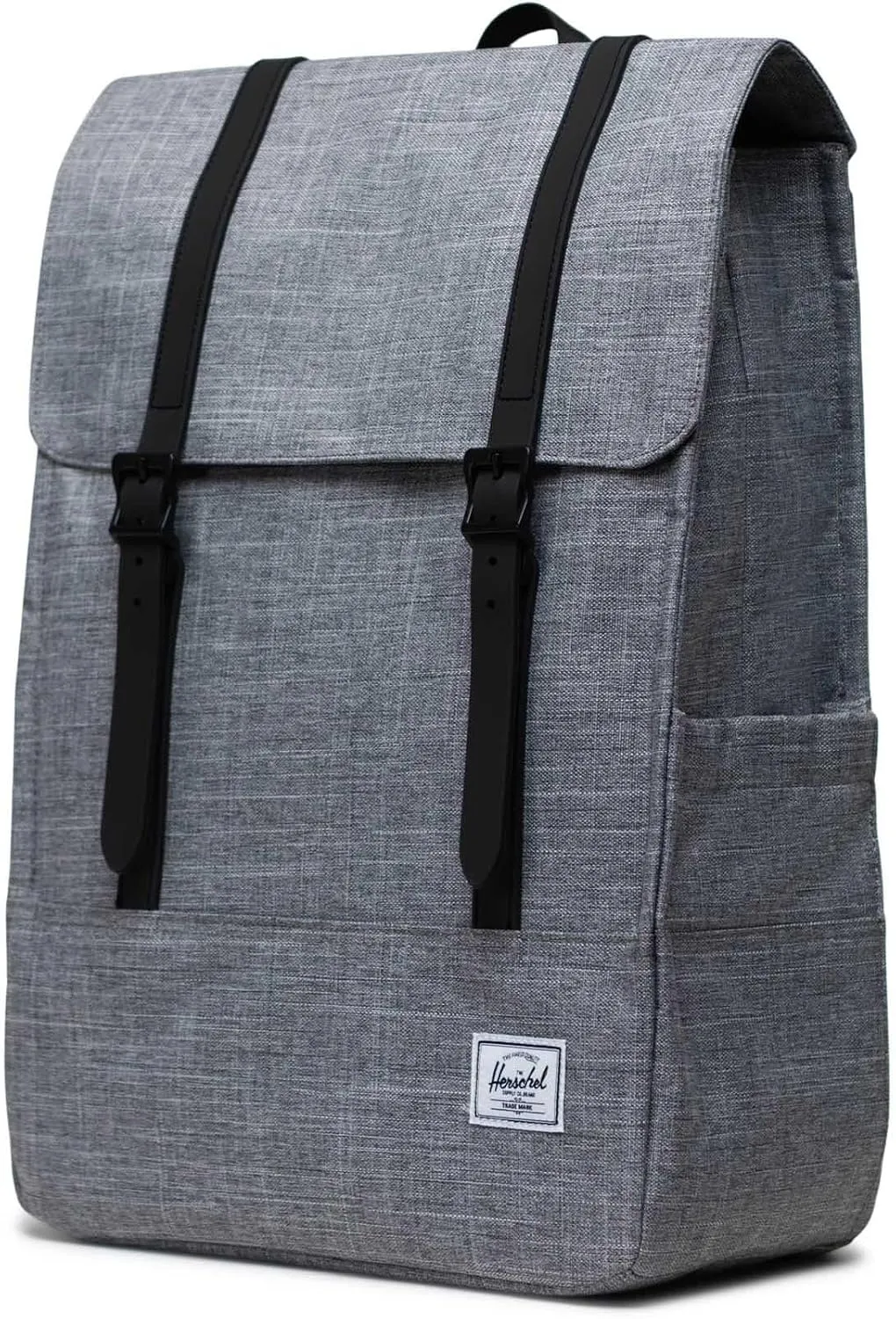 Herschel Survey rugzak raven crosshatch 20L