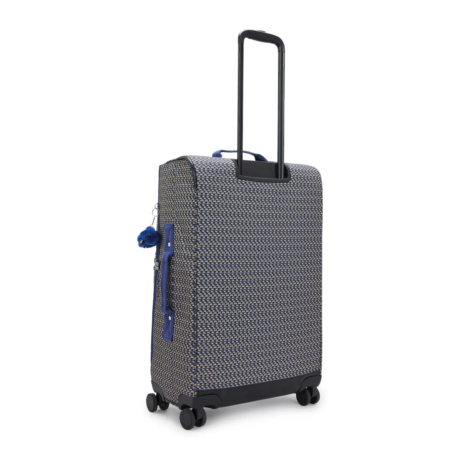 Kipling Jet M koffer medium Blue on Wire met TSA-slot