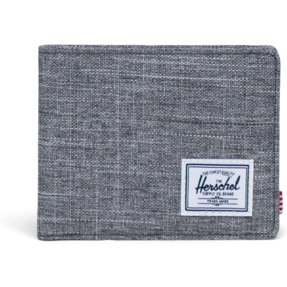 Herschel Roy Portemonnee RFID Zwart Tonal Polyester