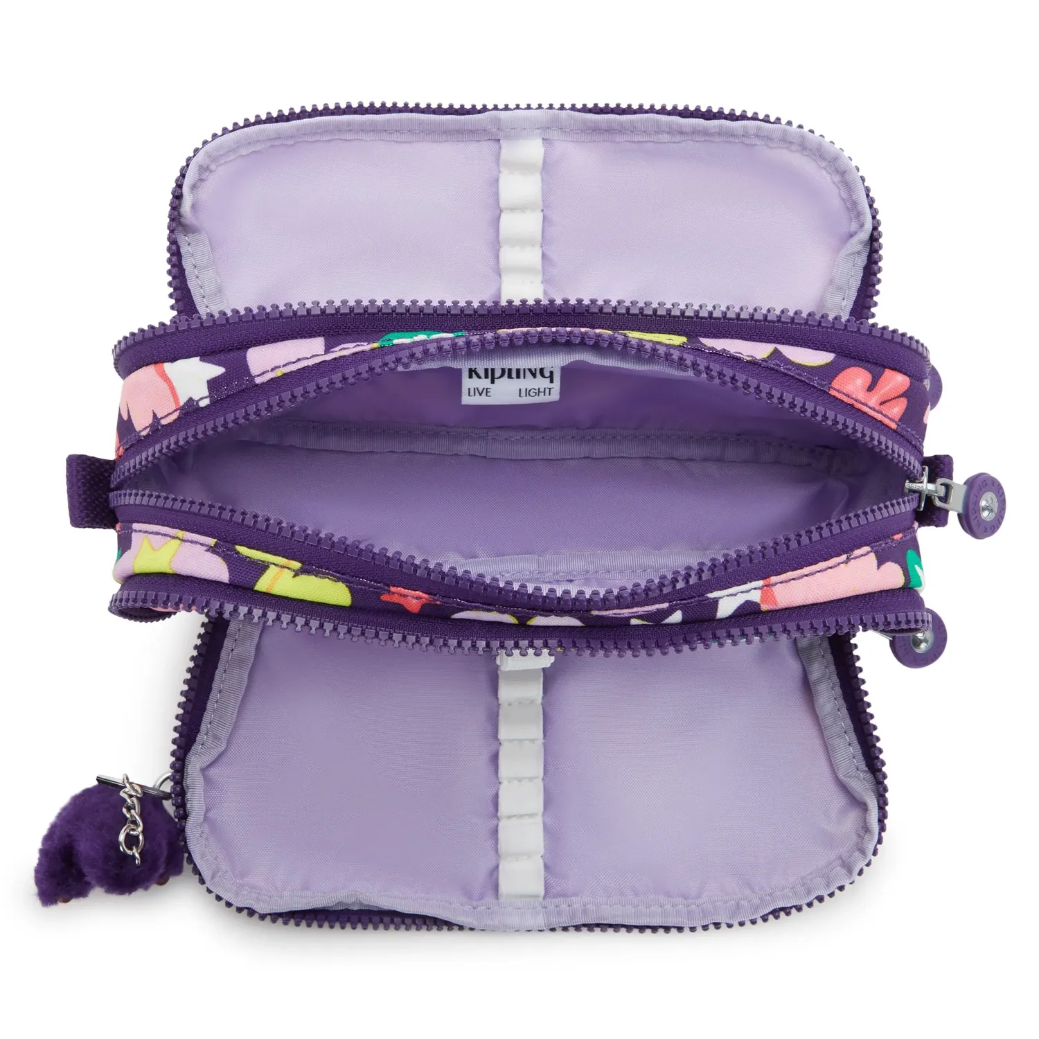 Kipling Gitroy pennenzak Groot Fairy Flower print