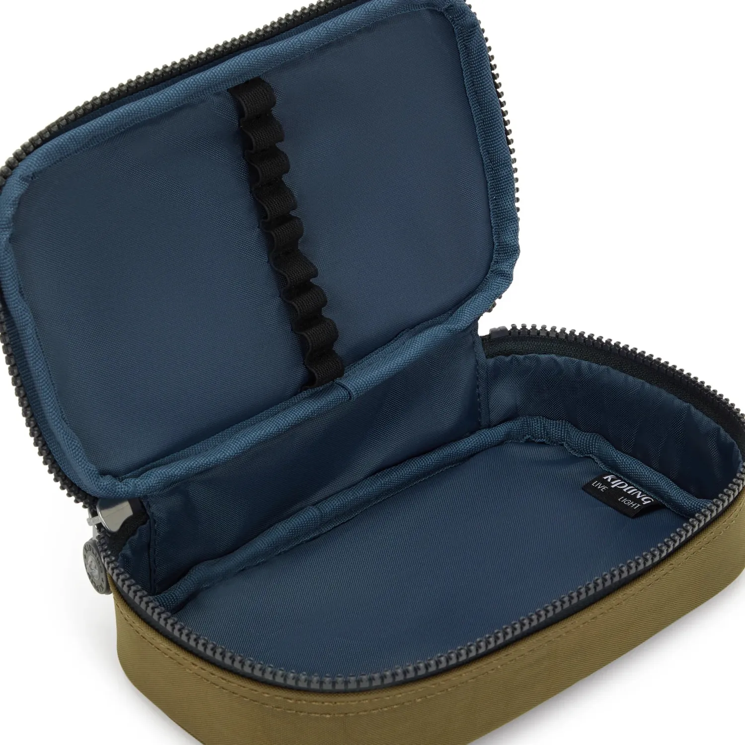 Kipling 50 Pens etui Medium Treasure Green waterafstotend