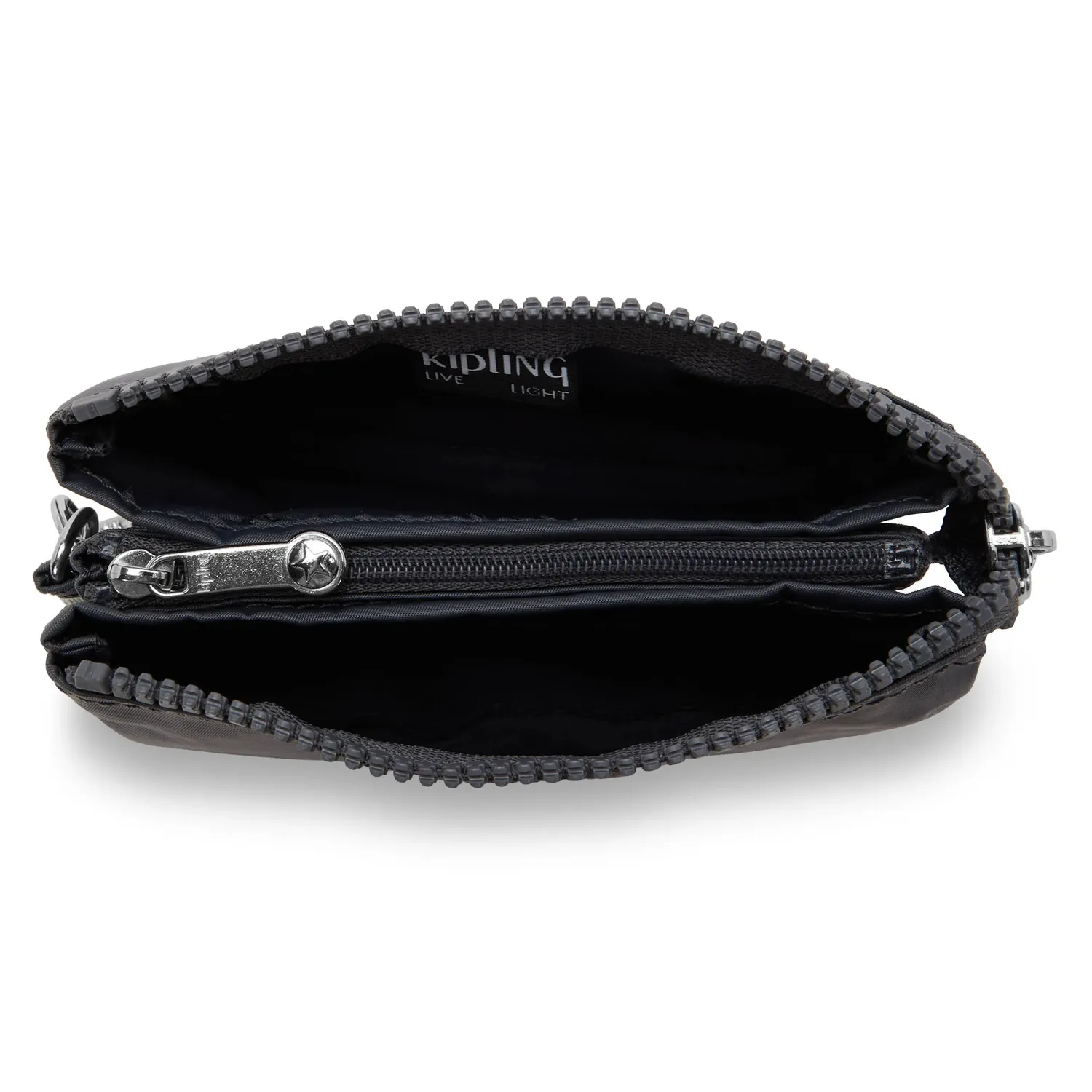 Kipling Creativity S portemonnee Moonlit Slate klein stevig