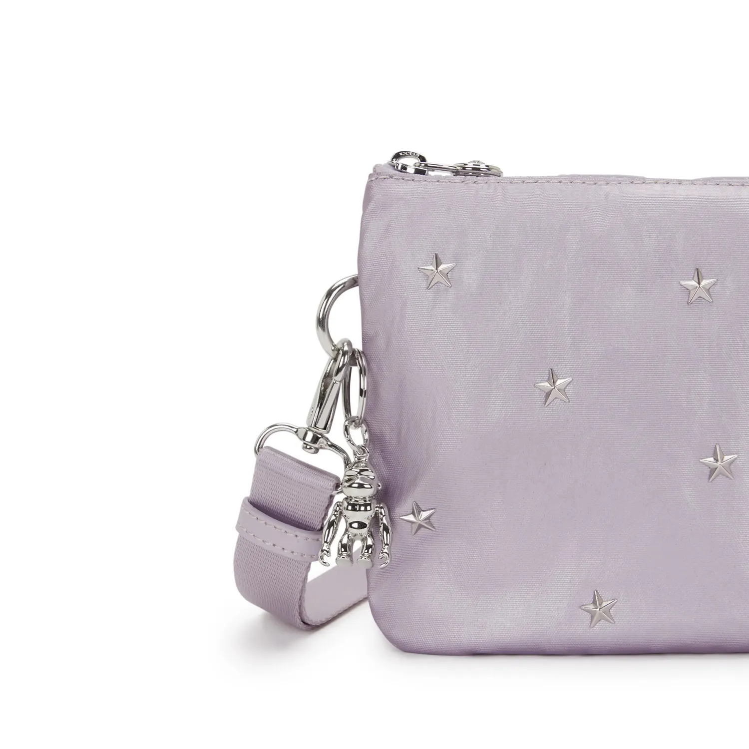 Kipling Riri crossbodytas klein Lilac Metallic Studs metallic
