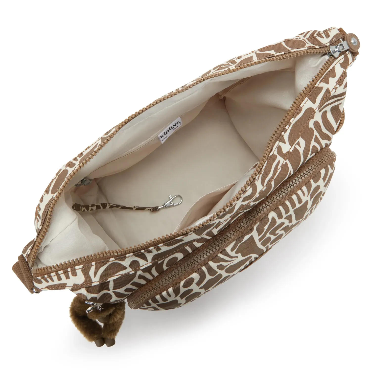 Kipling Gabb crossbodytas Groot Cocktail Khaki lichtgewicht