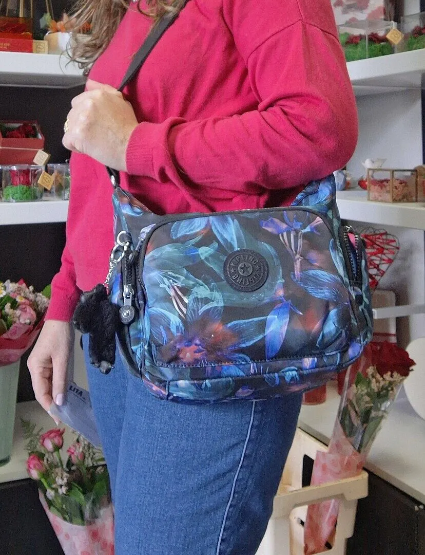 Kipling Gabb S crossbodytas Early Tan Medium verstelbaar