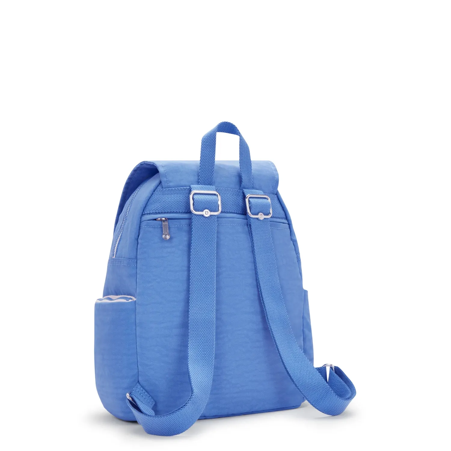 Kipling City Zip S rugzak klein Cocktail Blue met klep