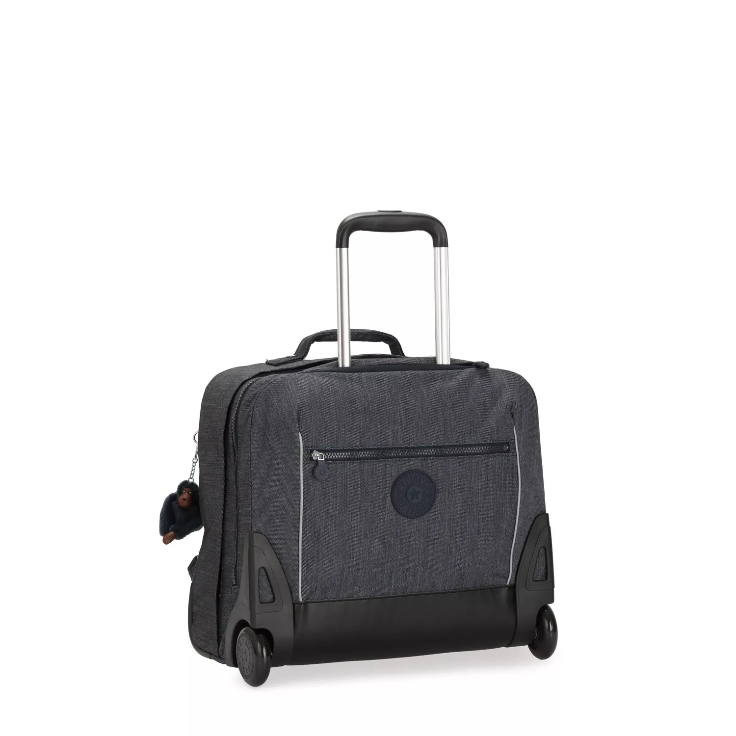 Kipling Giorno rugzak met wieltjes Marine Navy groot