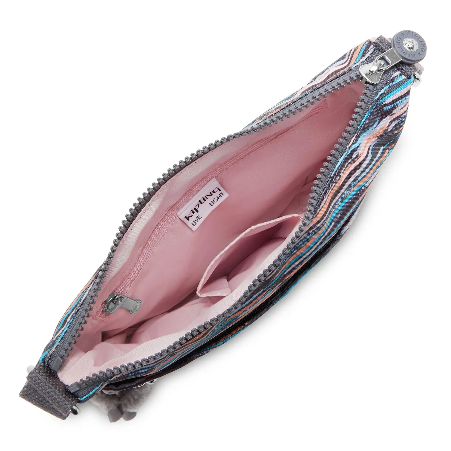 Kipling Arto S schoudertas Mineral Stripes klein gestreept