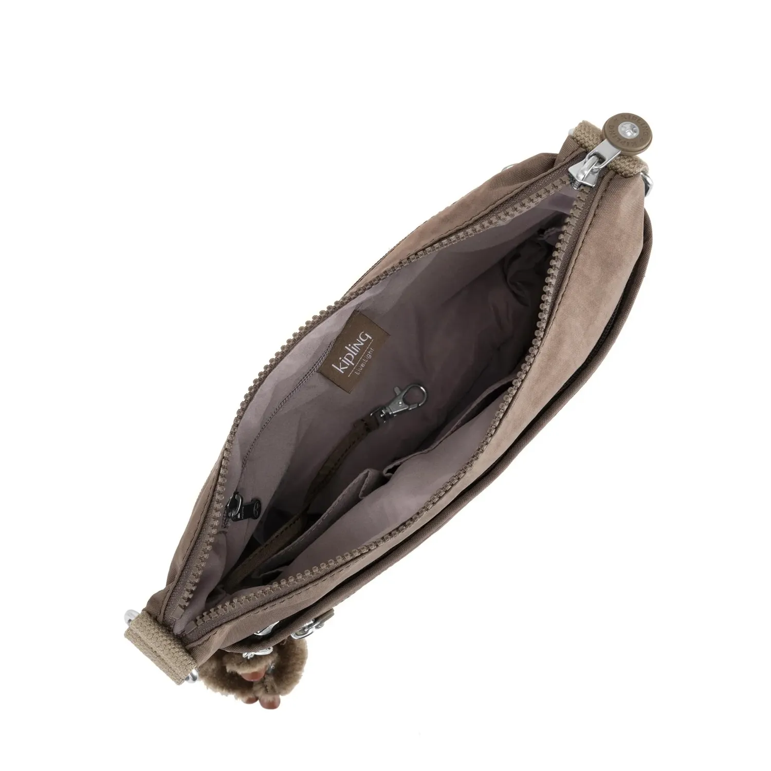 Kipling Arto schoudertas Medium True Beige beige