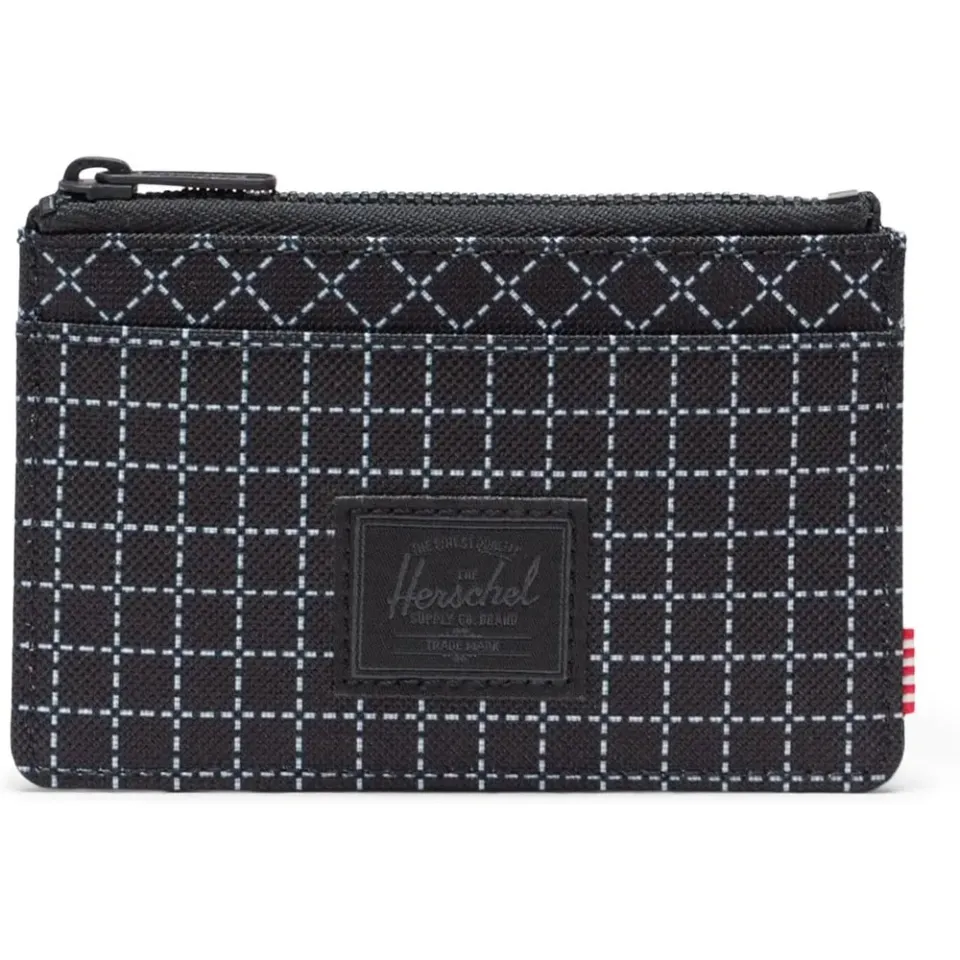 Herschel Oscar pasjeshouder Grid Black limited