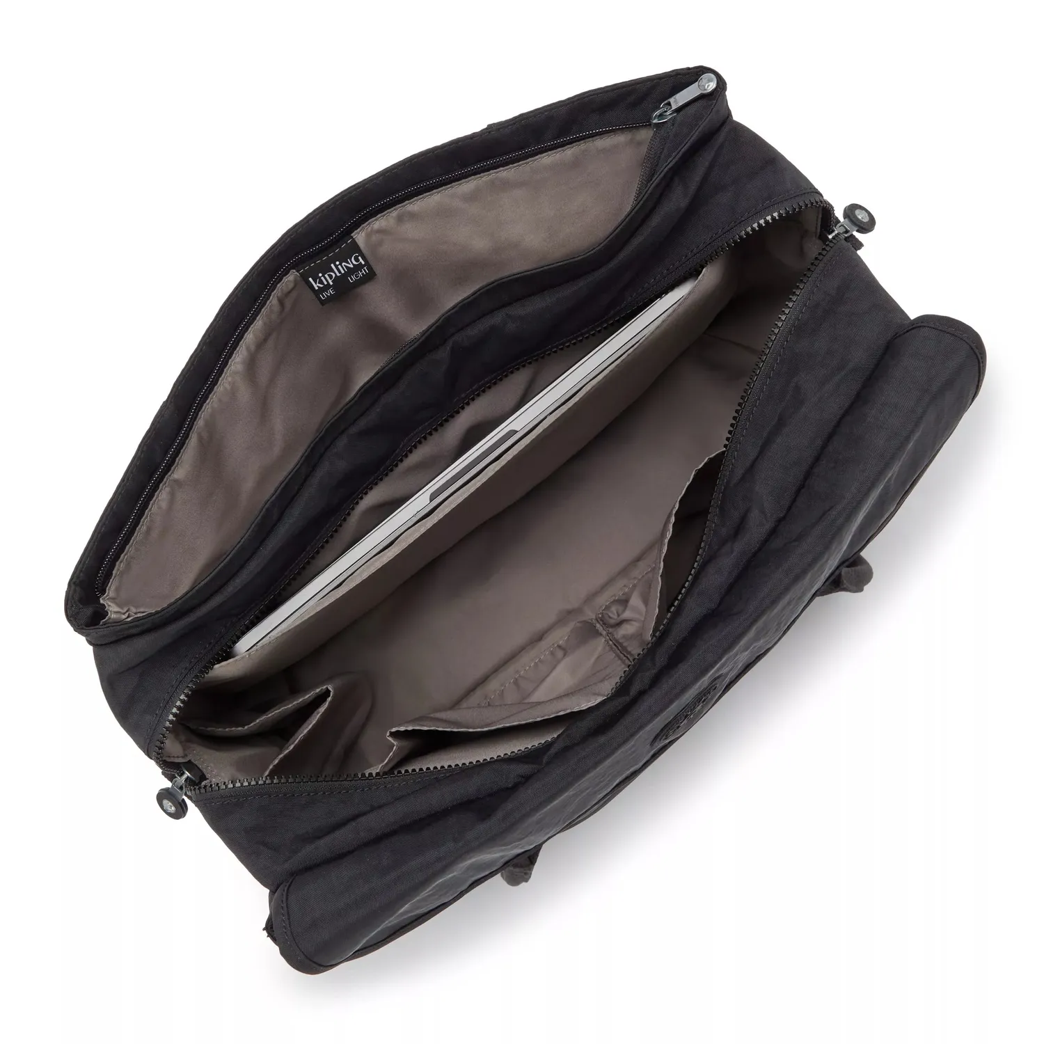 Kipling Superworker werktas Black Noir groot 15 inch