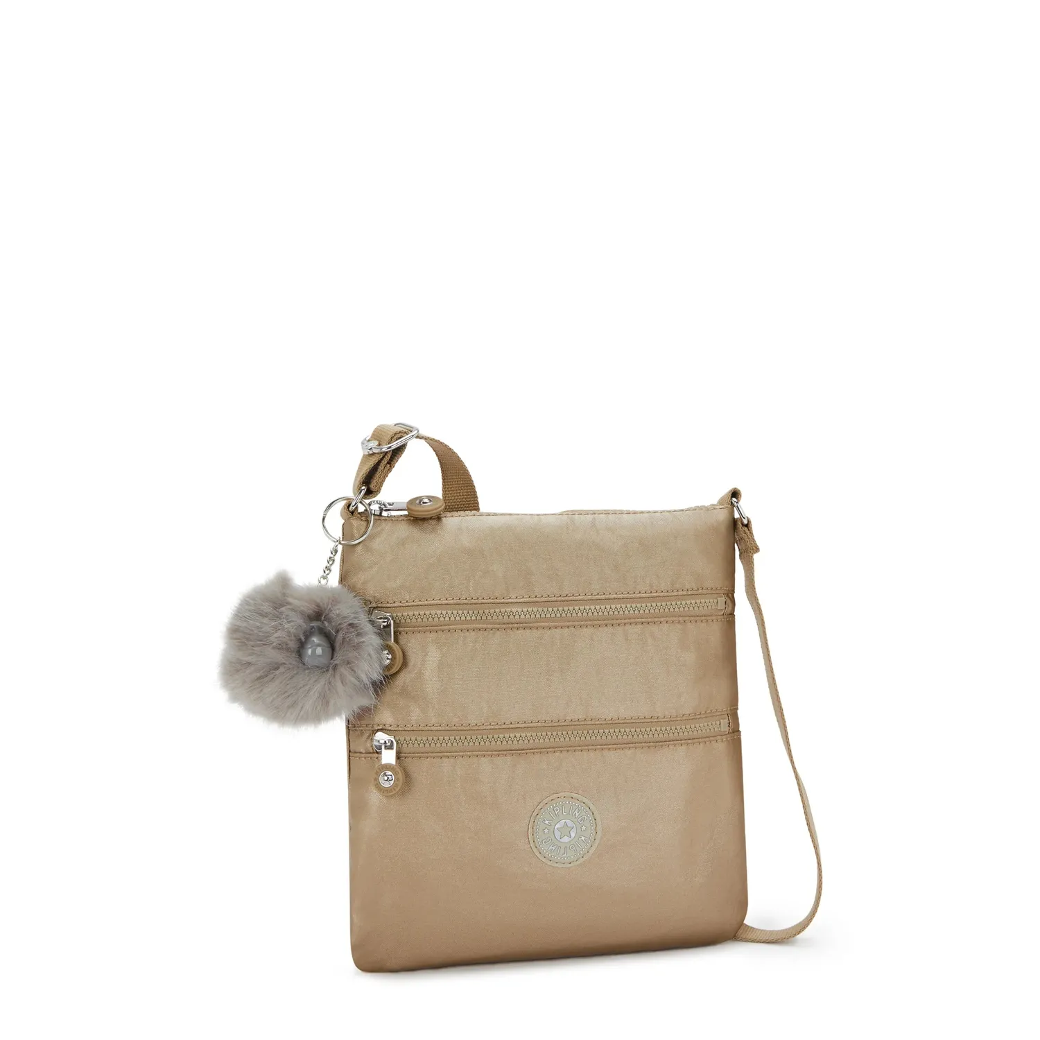 Kipling Keiko crossbody tas klein Echoey Gold waterafstotend