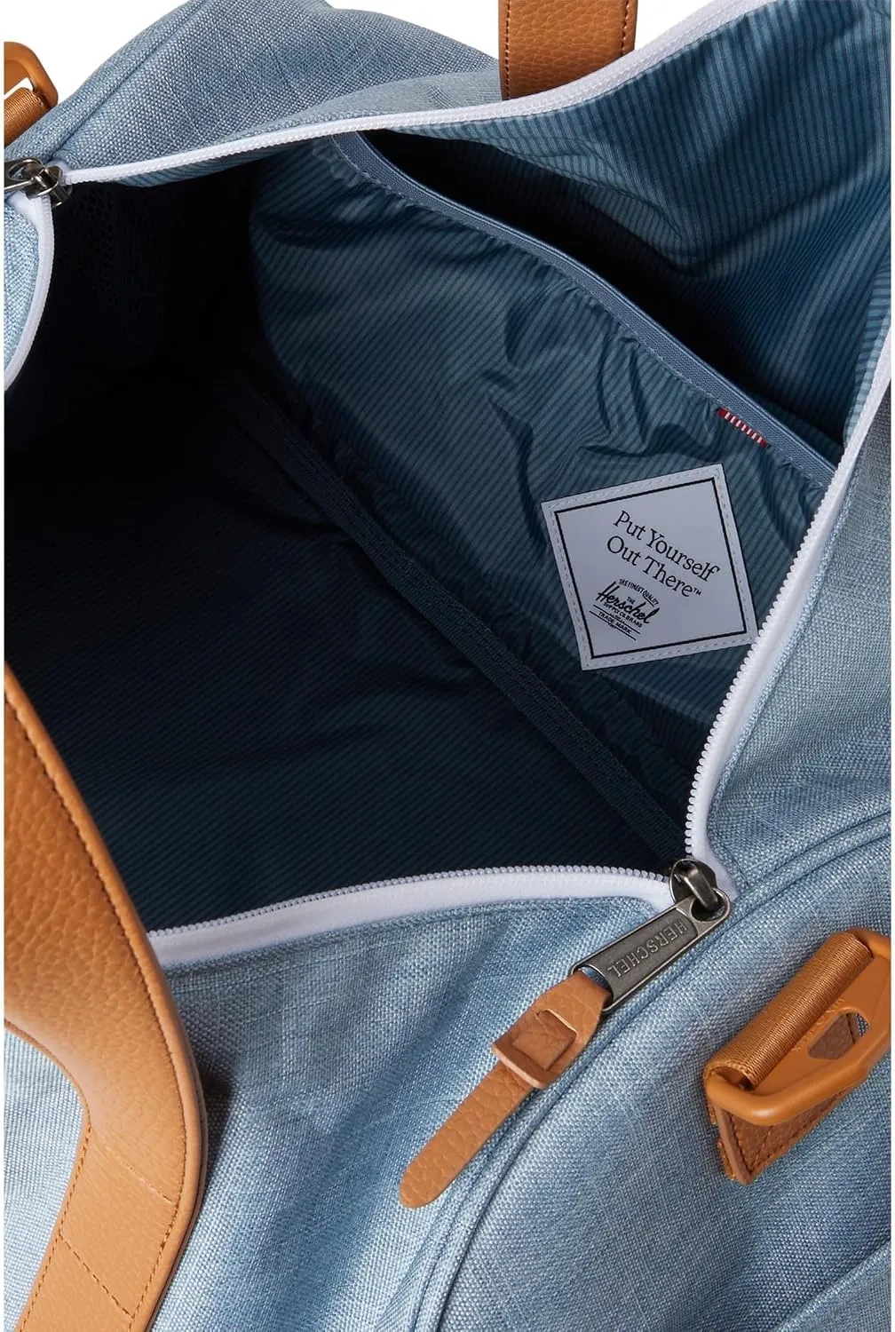 Herschel Novel duffel Ashley Blue canvas