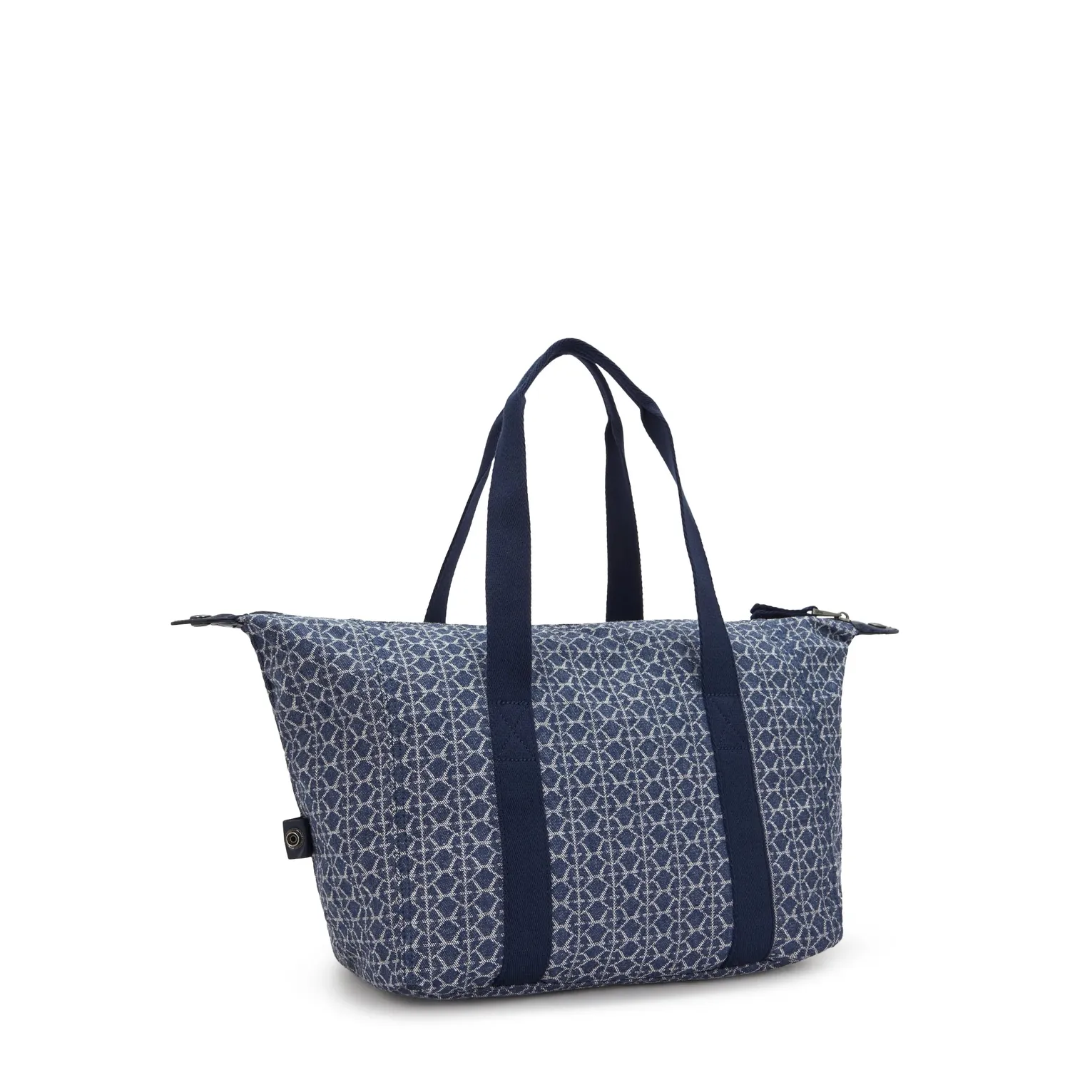 Kipling Casual Art draagtas Signature Denim A4