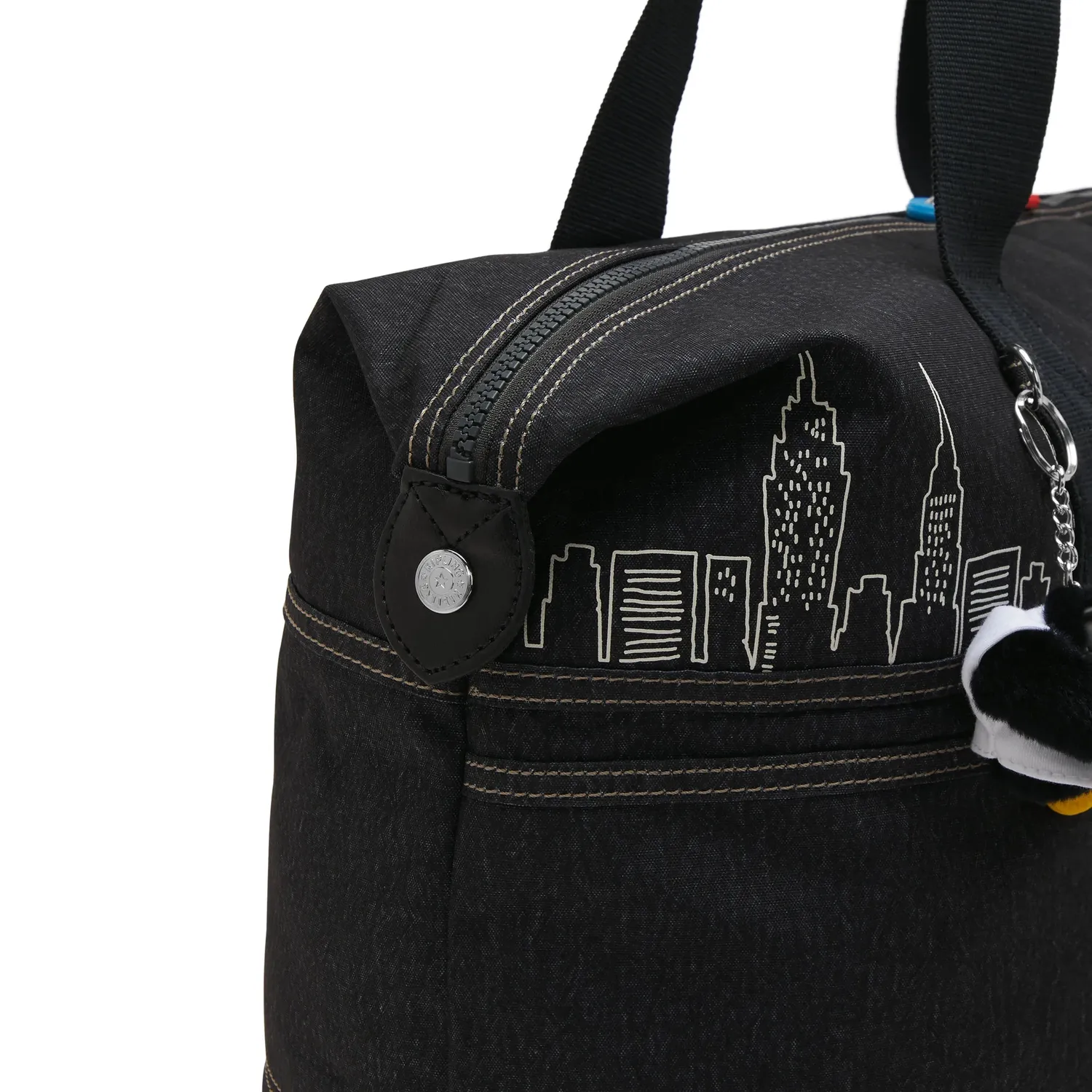Kipling Art M Friends shopper groot Skyline Black – A4